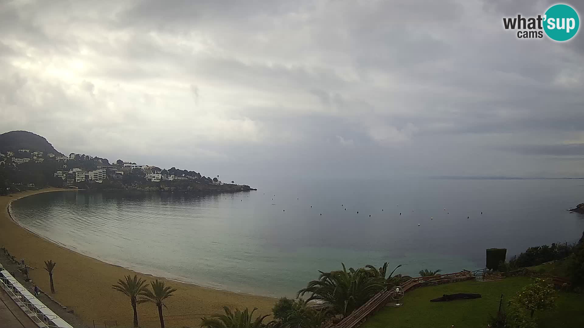 Plaža de l’Almadrava Spletna kamera Roses – Costa Brava – Španija