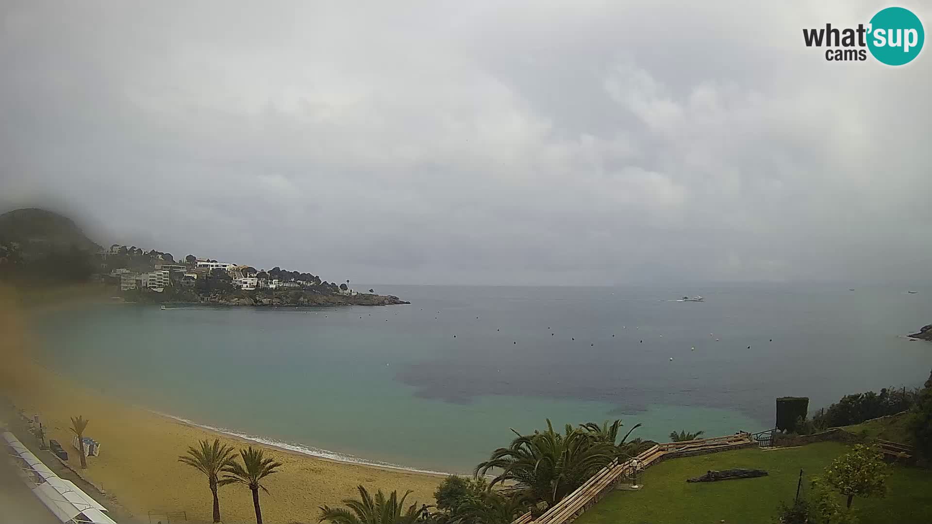 Platja de l’Almadrava beach Live Webcam Roses – Costa Brava – Spain