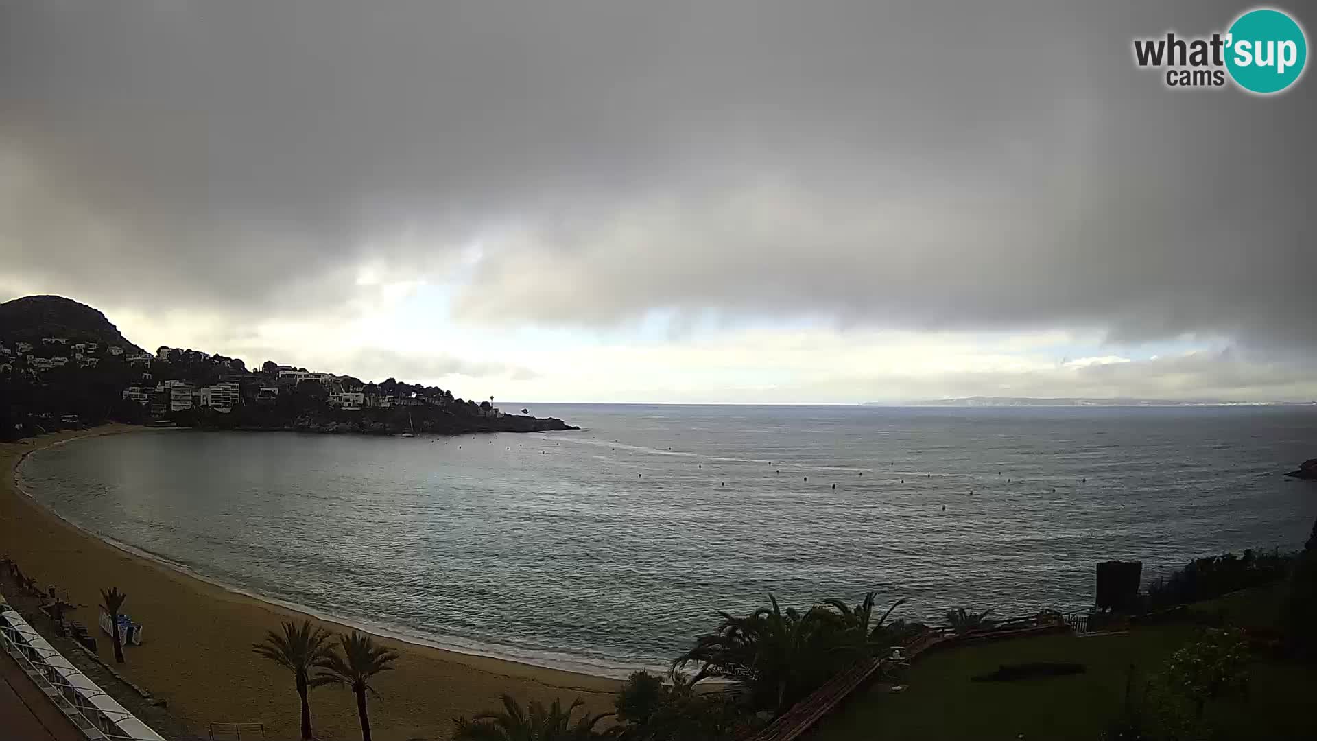 Playa de l’Almadrava camera en vivo Roses – Costa Brava – Espana