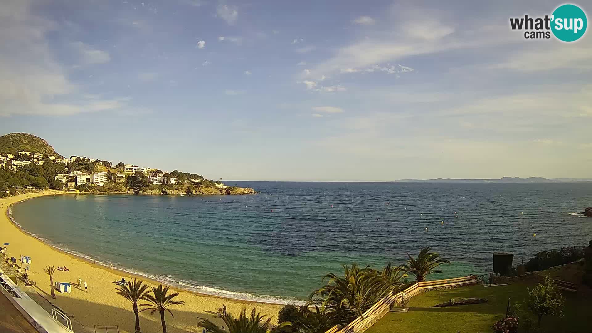 Platja de l’Almadrava Strand Webcam Roses – Costa Brava – Spanien