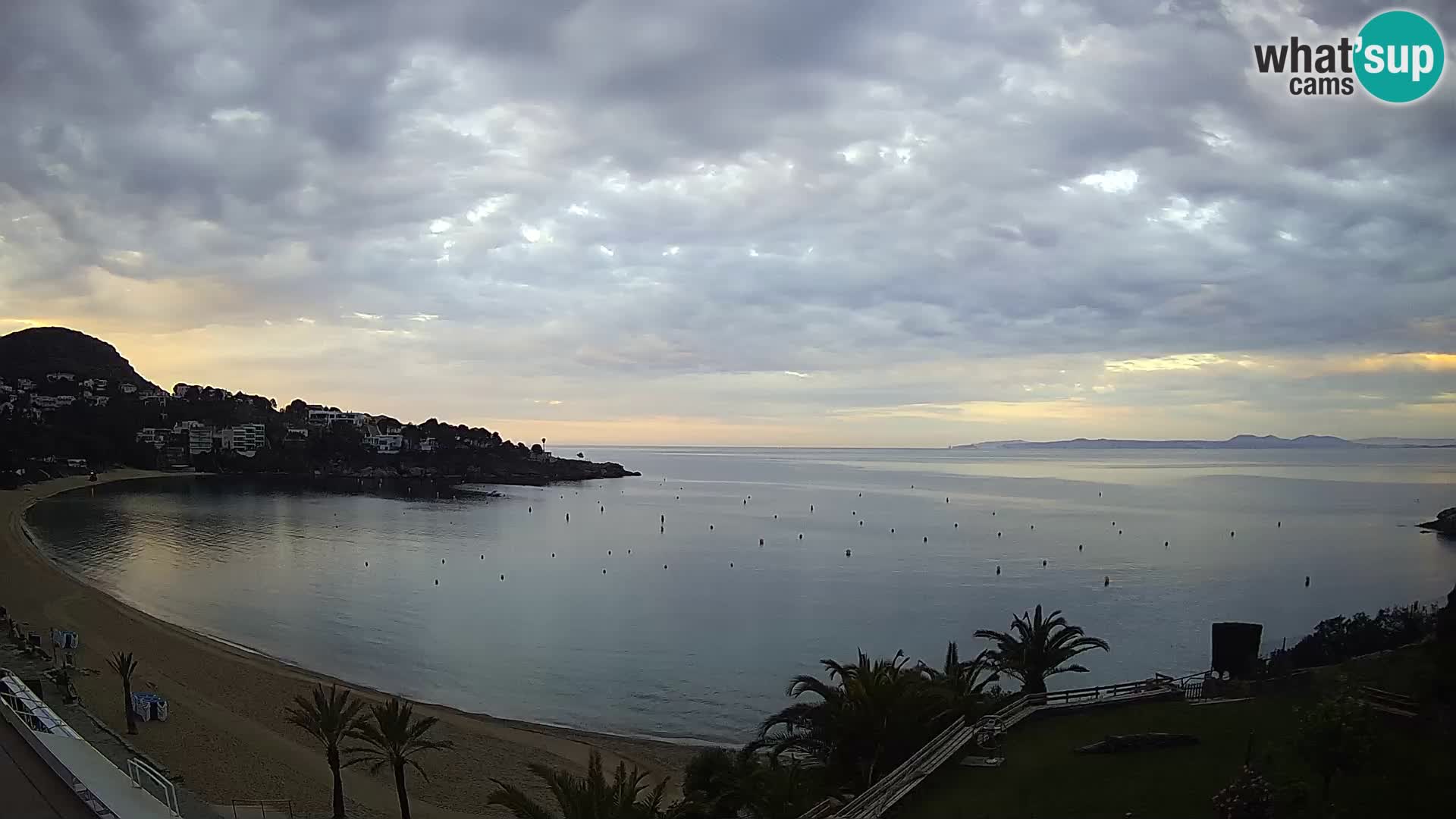 Platja de l’Almadrava Spiaggia Live Webcam Roses – Costa Brava – Spagna