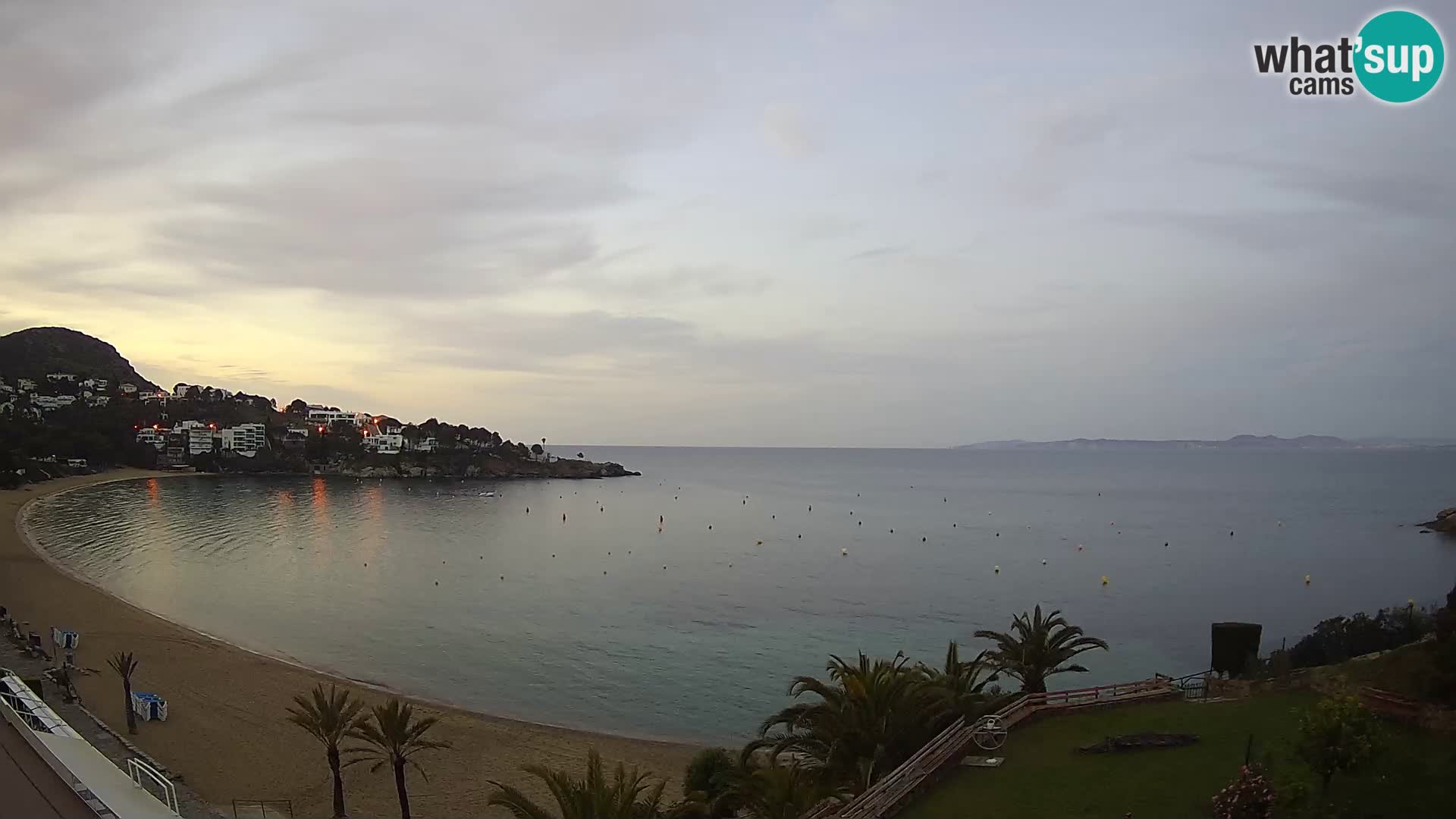 Plage de l’Almadrava Livecam Roses – Costa Brava – Espagne