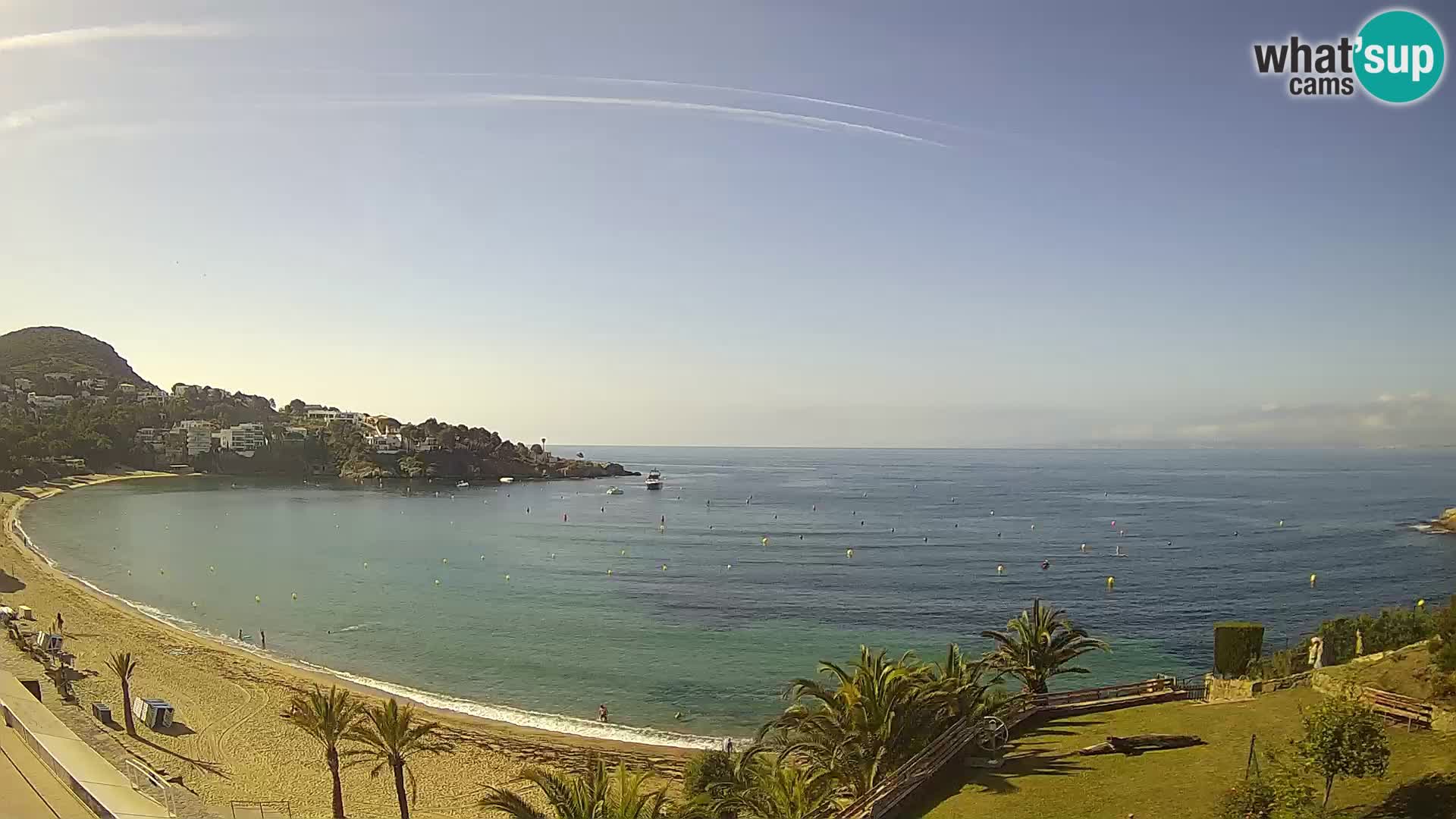 Platja de l’Almadrava Spiaggia Live Webcam Roses – Costa Brava – Spagna