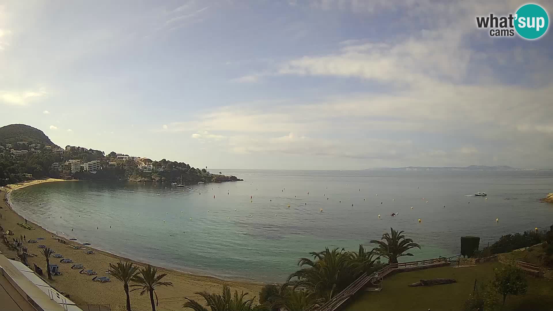 Playa de l’Almadrava camera en vivo Roses – Costa Brava – Espana