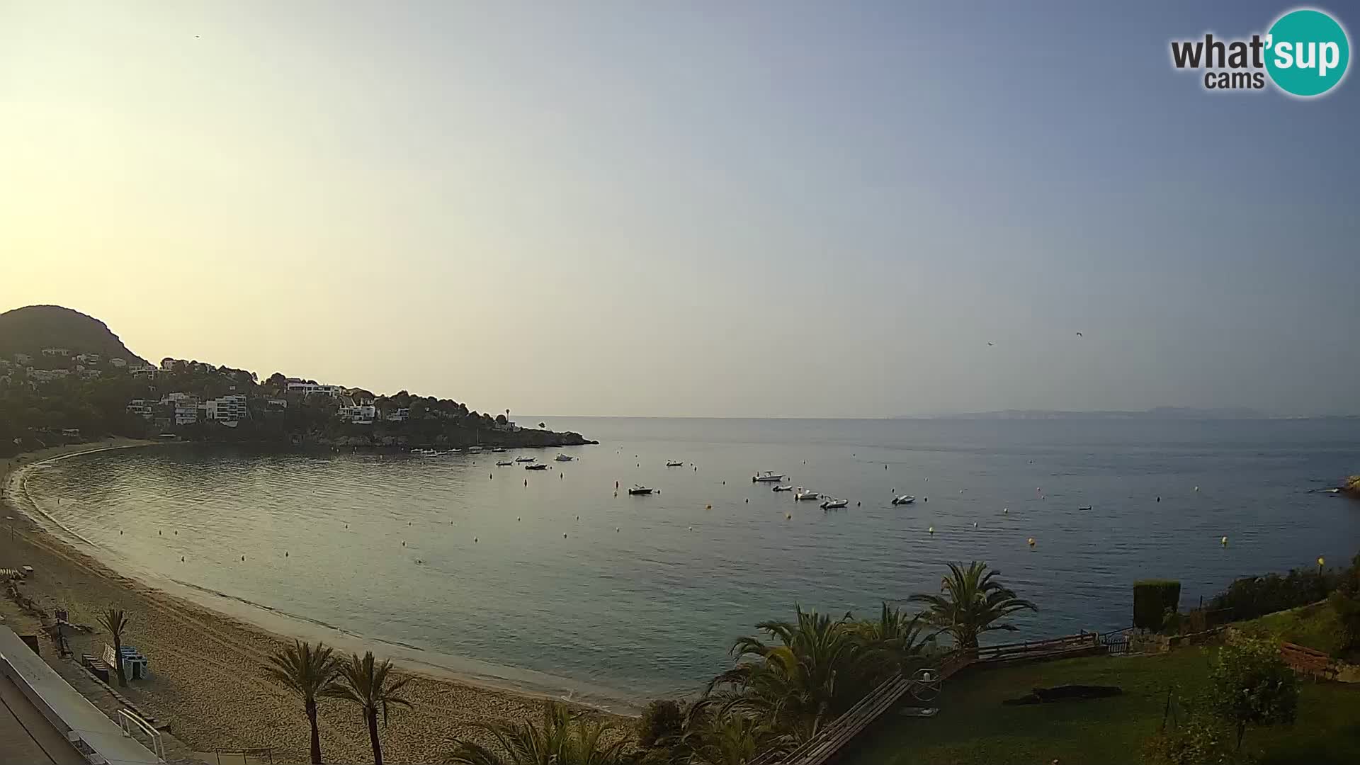 Playa de l’Almadrava camera en vivo Roses – Costa Brava – Espana