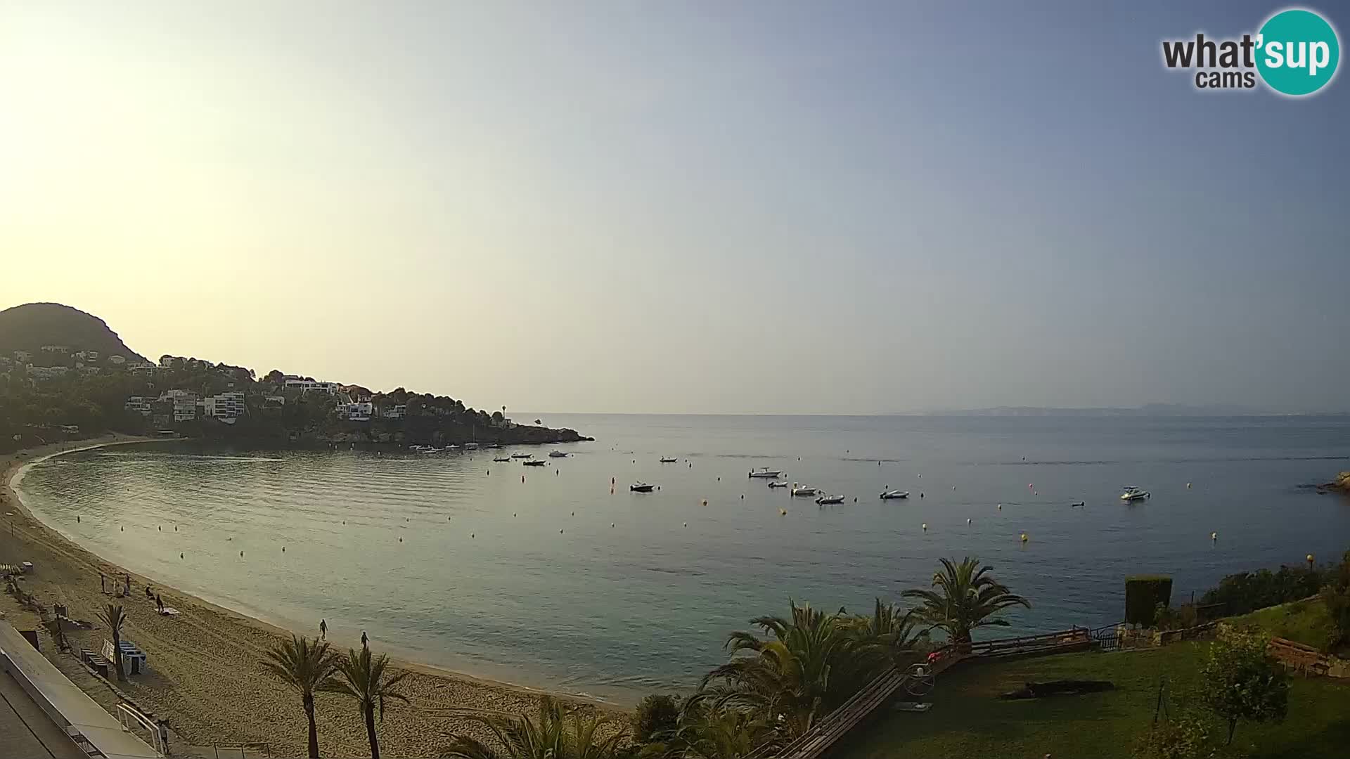 Plaža de l’Almadrava Spletna kamera Roses – Costa Brava – Španija