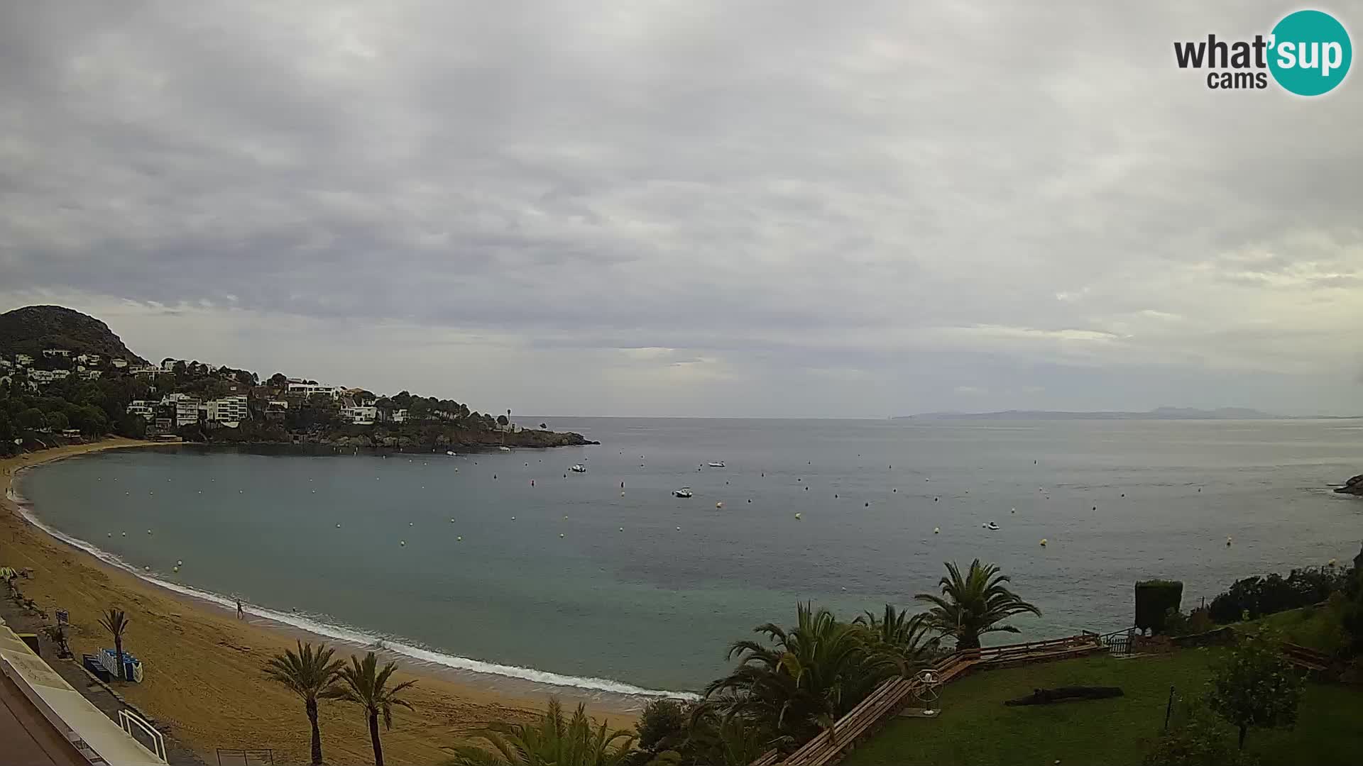 Platja de l’Almadrava Strand Webcam Roses – Costa Brava – Spanien