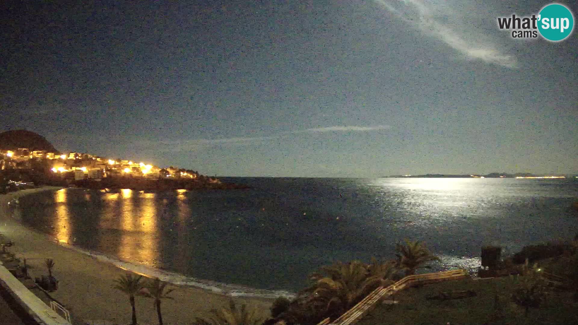 Platja de l’Almadrava beach Live Webcam Roses – Costa Brava – Spain