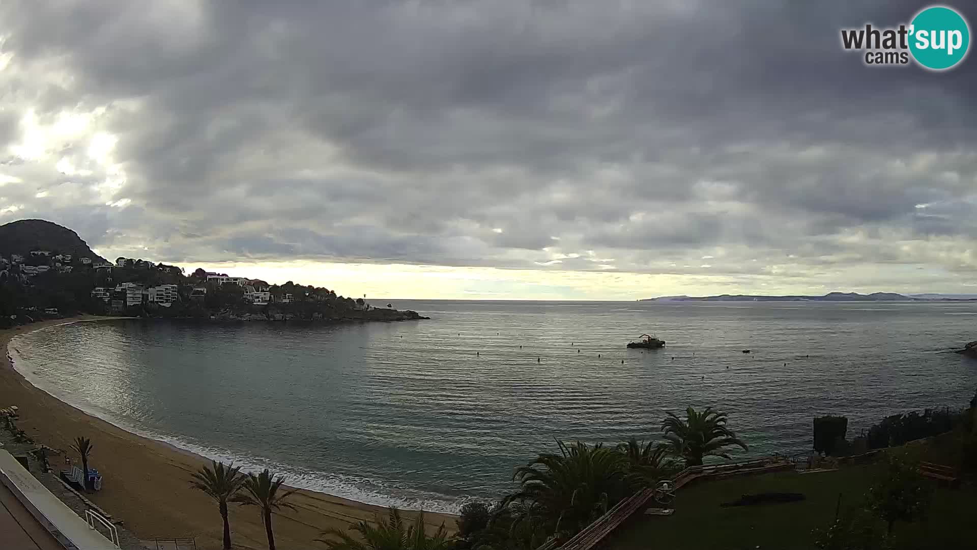 Platja de l’Almadrava Spiaggia Live Webcam Roses – Costa Brava – Spagna