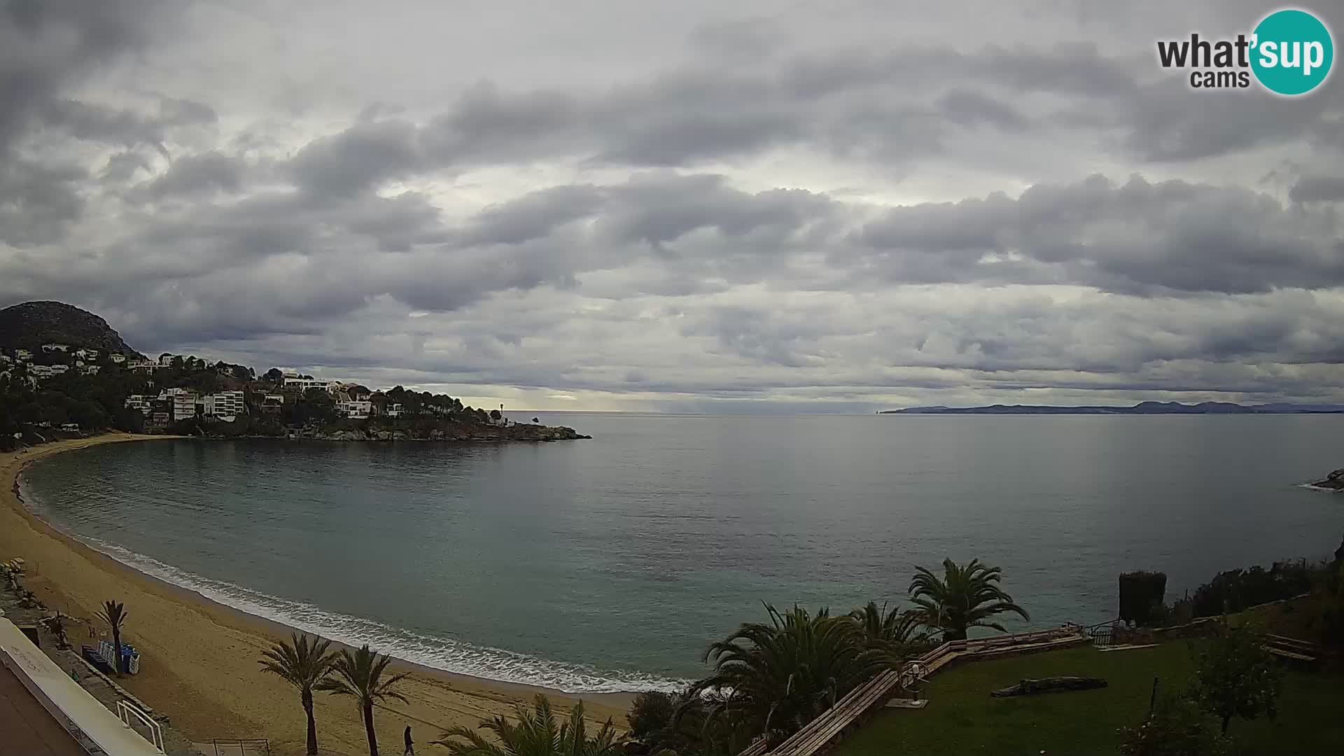 Platja de l’Almadrava Strand Webcam Roses – Costa Brava – Spanien