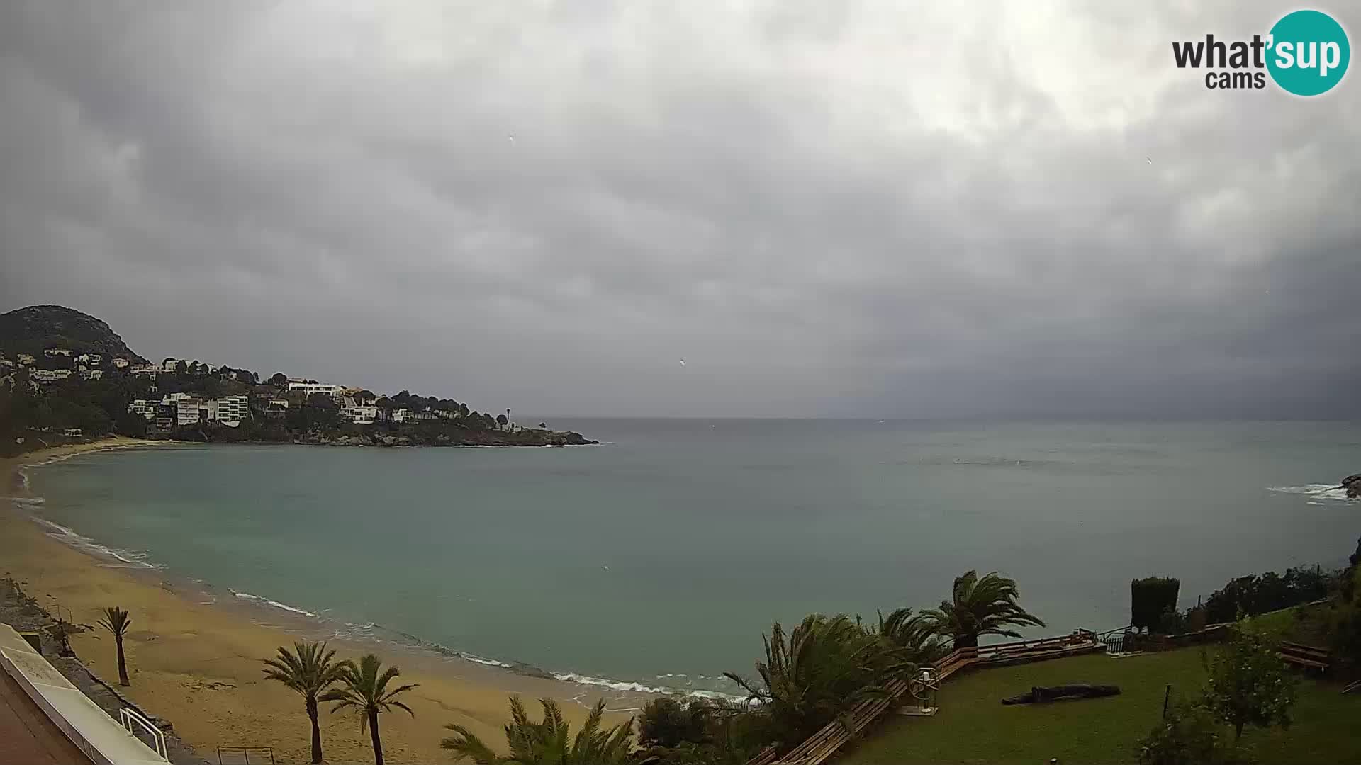 Platja de l’Almadrava beach Live Webcam Roses – Costa Brava – Spain