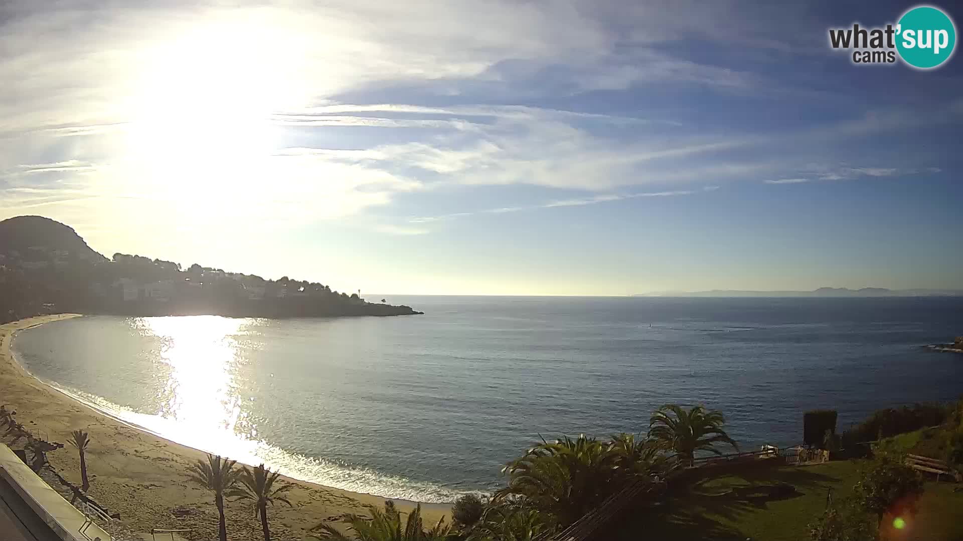 Platja de l’Almadrava Spiaggia Live Webcam Roses – Costa Brava – Spagna