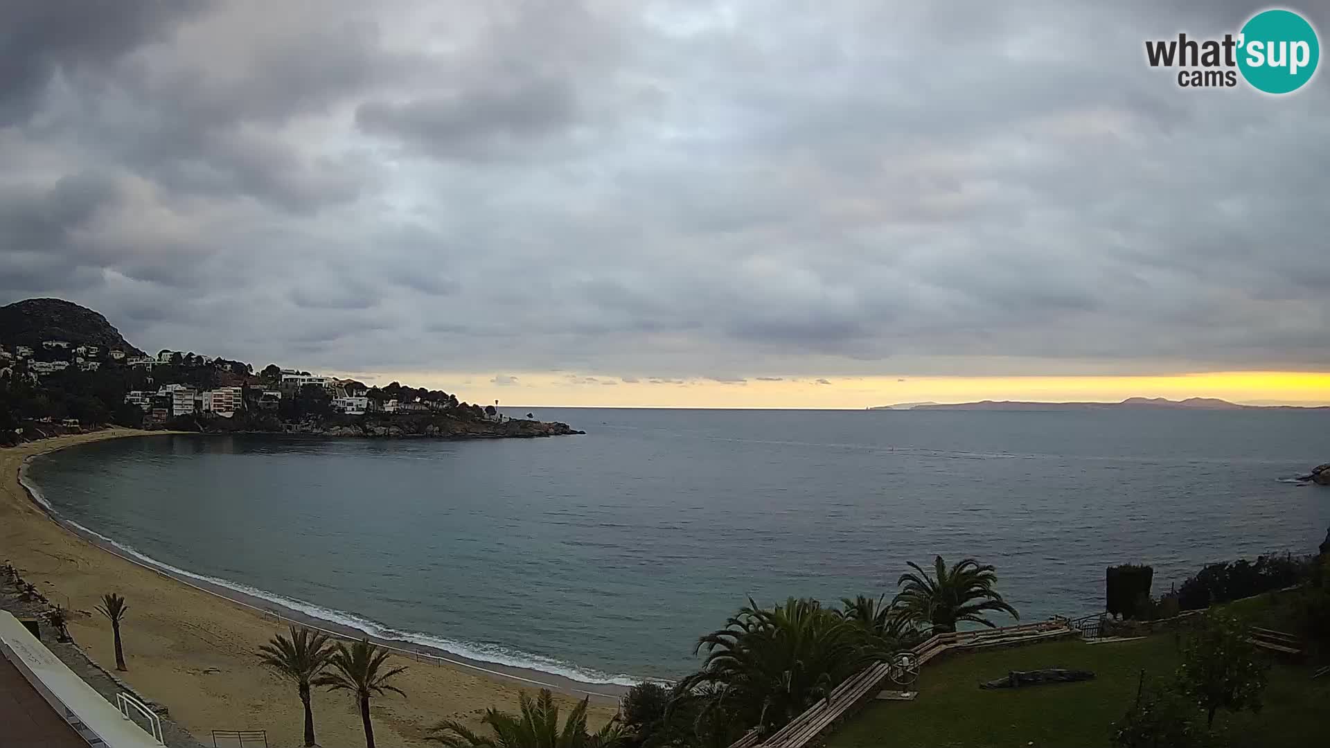 Platja de l’Almadrava Spiaggia Live Webcam Roses – Costa Brava – Spagna