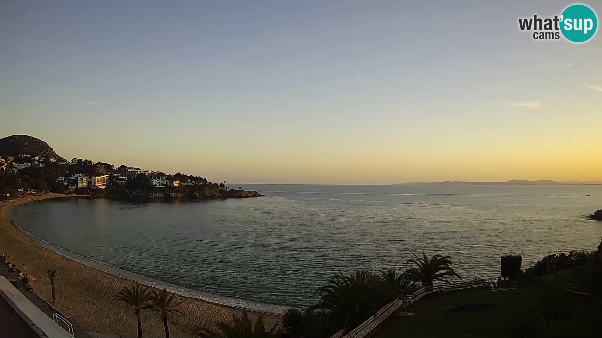 Plaža de l’Almadrava Spletna kamera Roses – Costa Brava – Španija