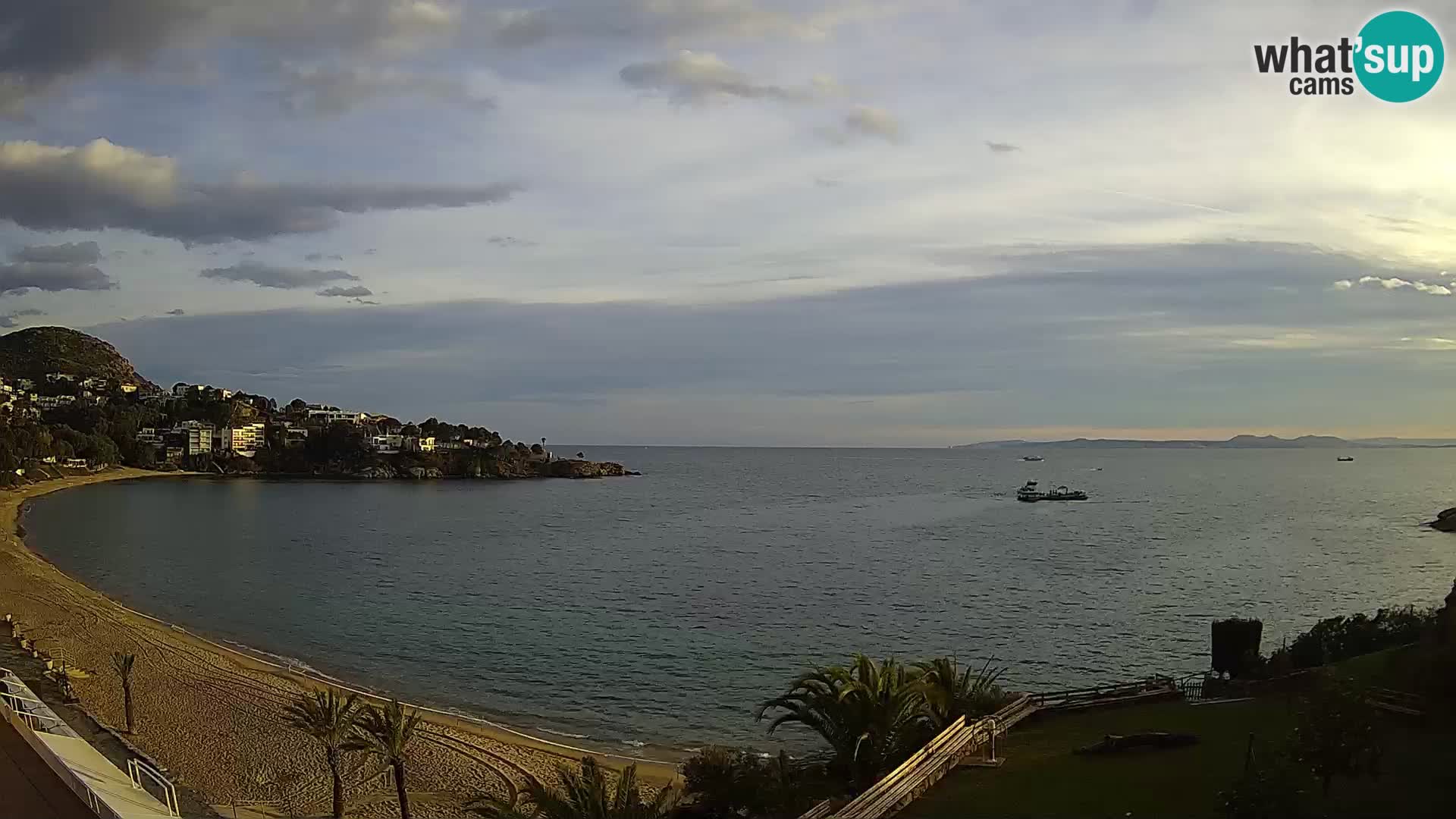 Platja de l’Almadrava Spiaggia Live Webcam Roses – Costa Brava – Spagna