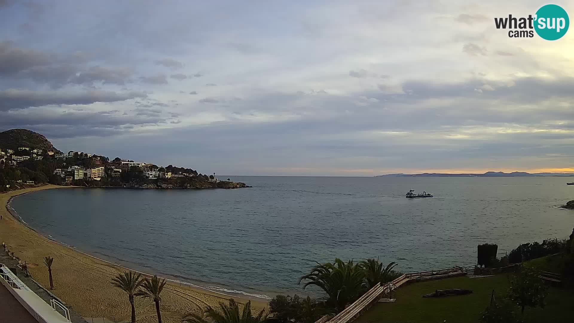 Platja de l’Almadrava Strand Webcam Roses – Costa Brava – Spanien