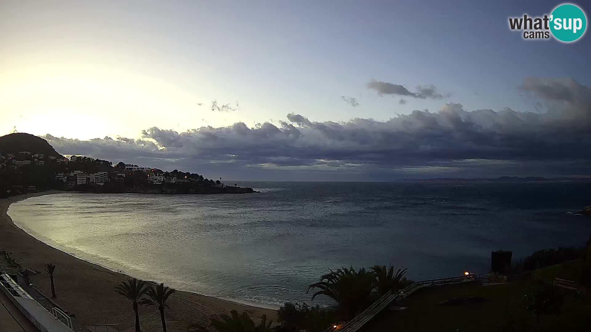 Plaža de l’Almadrava Spletna kamera Roses – Costa Brava – Španija