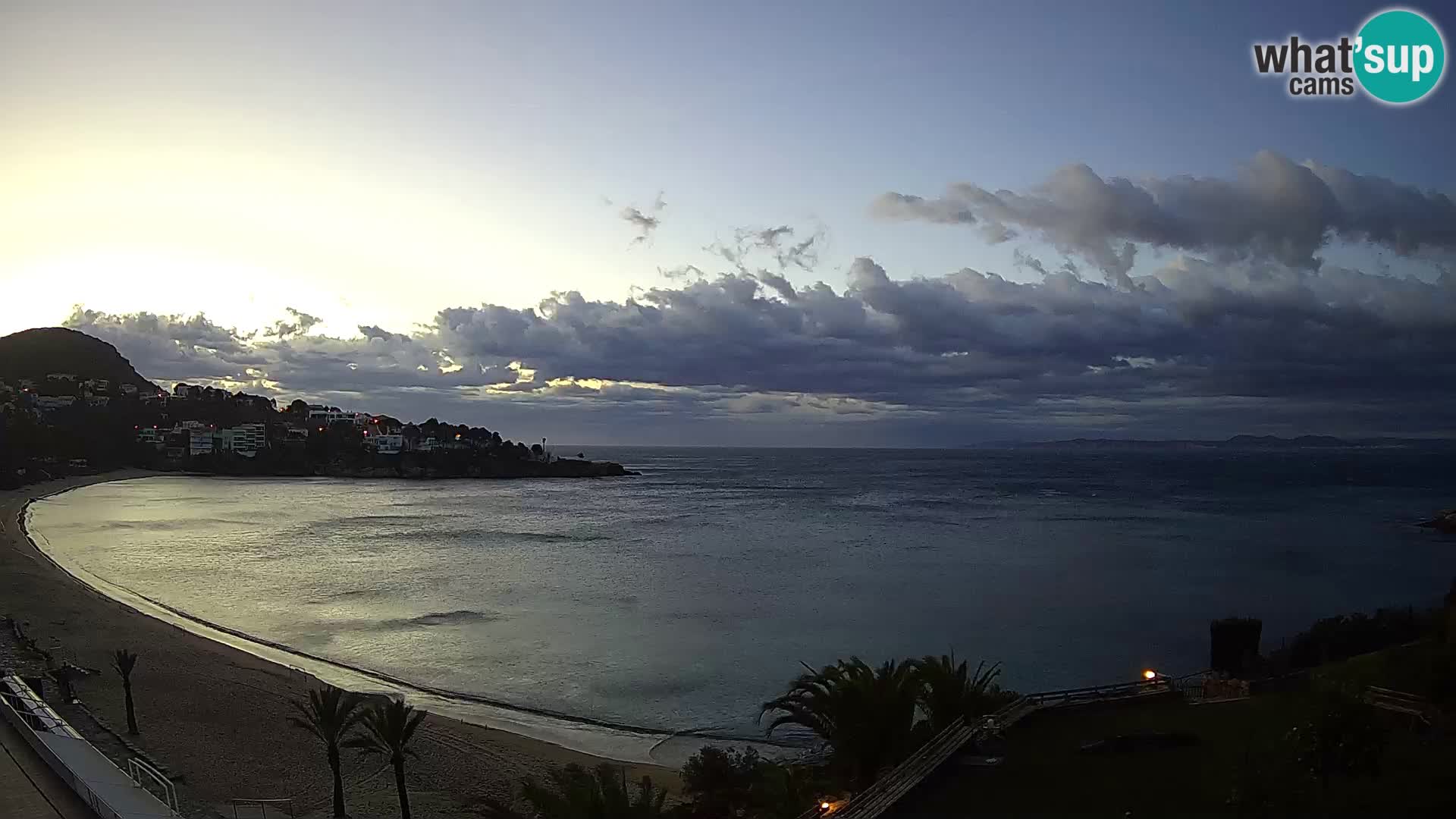 Playa de l’Almadrava camera en vivo Roses – Costa Brava – Espana