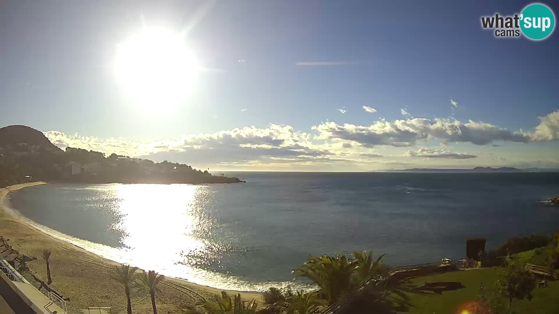 Playa de l’Almadrava camera en vivo Roses – Costa Brava – Espana