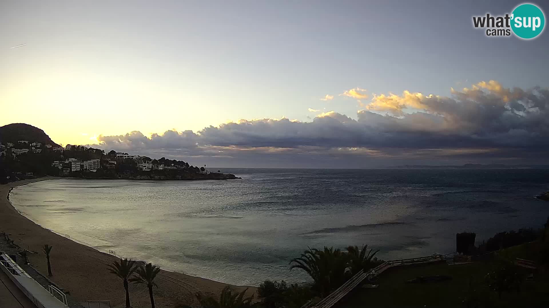 Playa de l’Almadrava camera en vivo Roses – Costa Brava – Espana