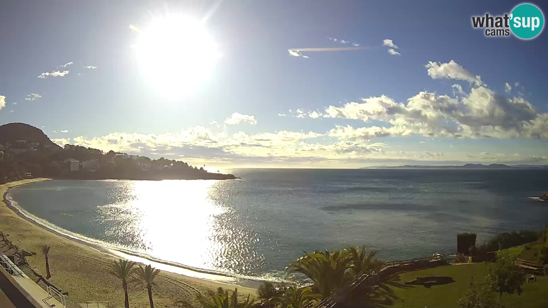 Platja de l’Almadrava Strand Webcam Roses – Costa Brava – Spanien