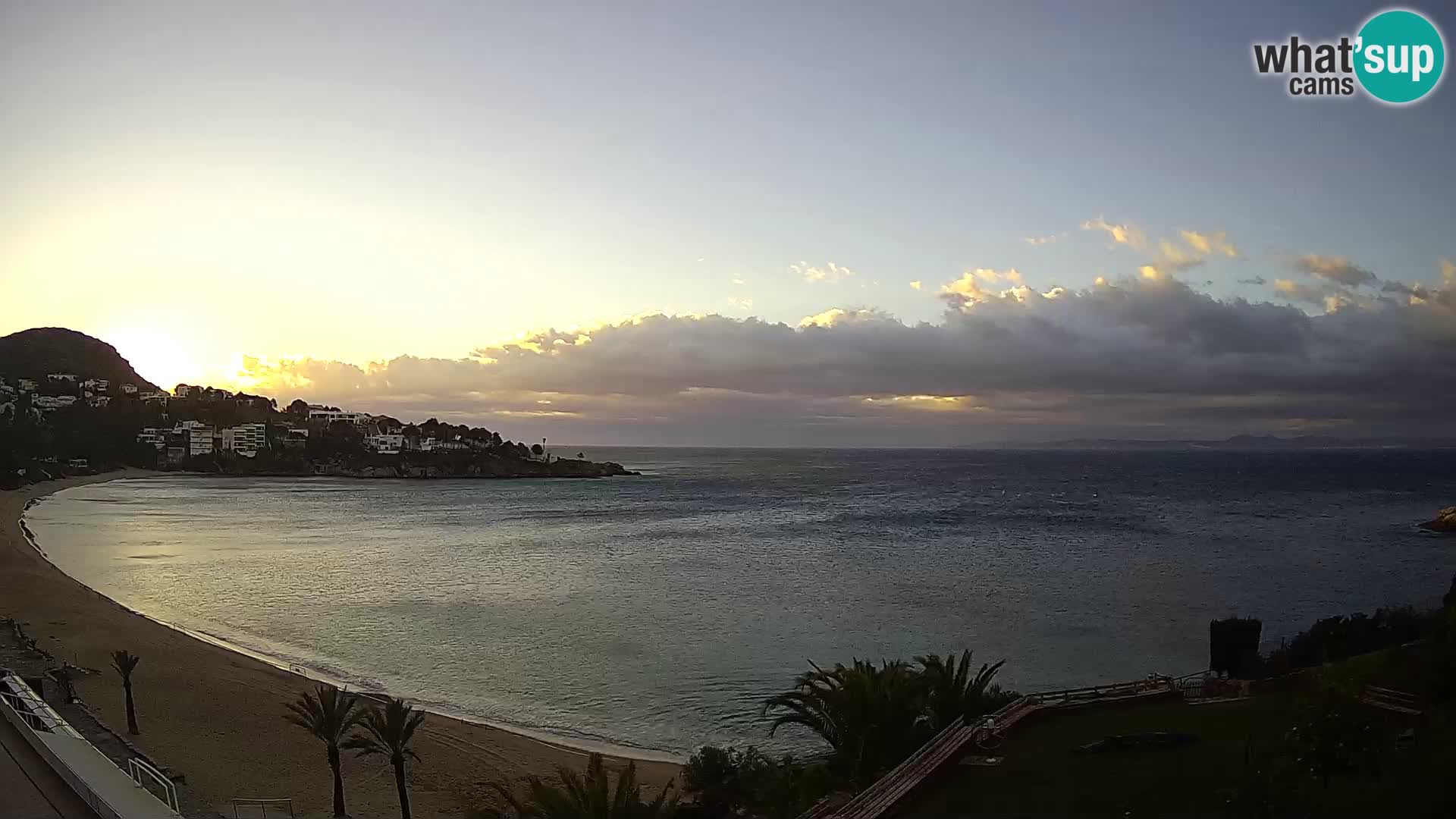 Plaža de l’Almadrava Spletna kamera Roses – Costa Brava – Španija