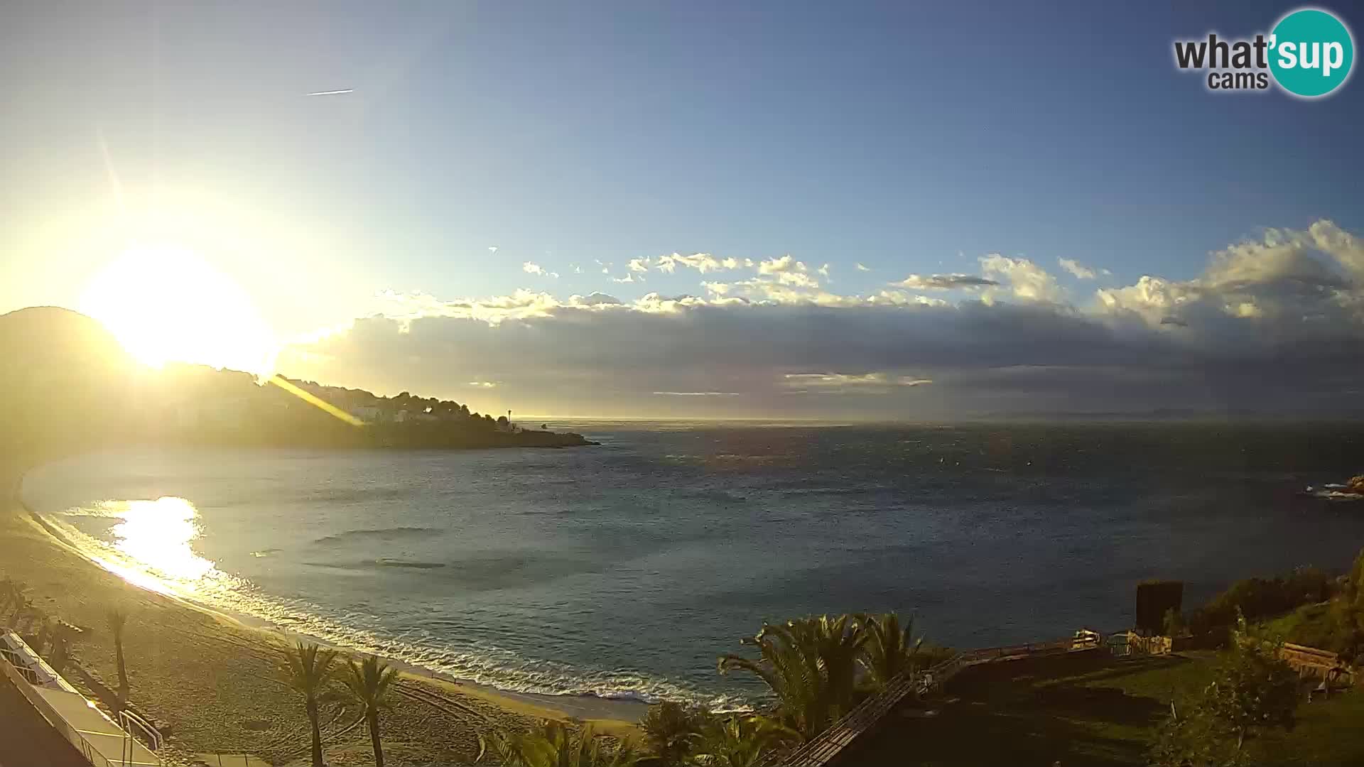 Platja de l’Almadrava Spiaggia Live Webcam Roses – Costa Brava – Spagna