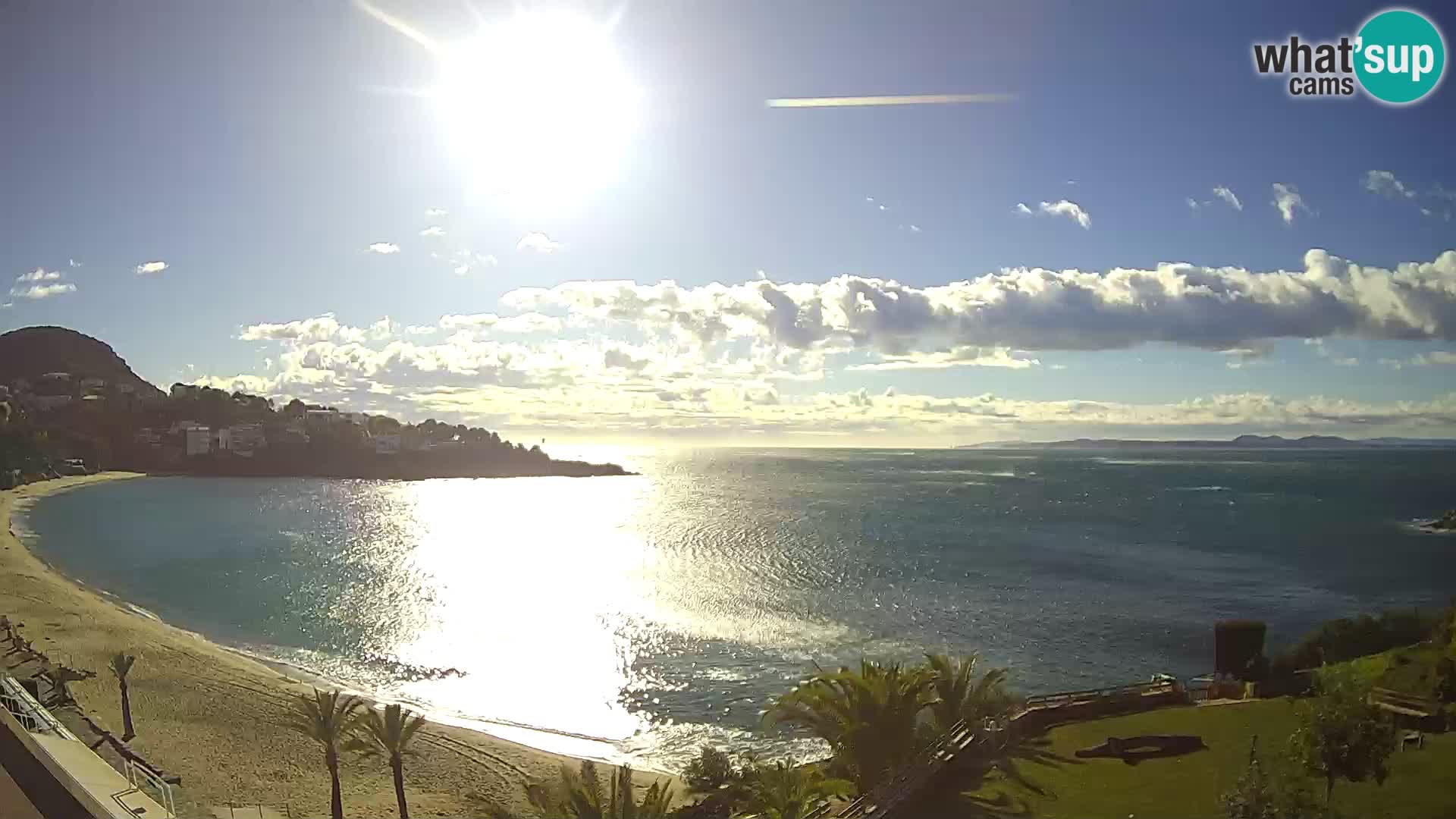 Playa de l’Almadrava camera en vivo Roses – Costa Brava – Espana