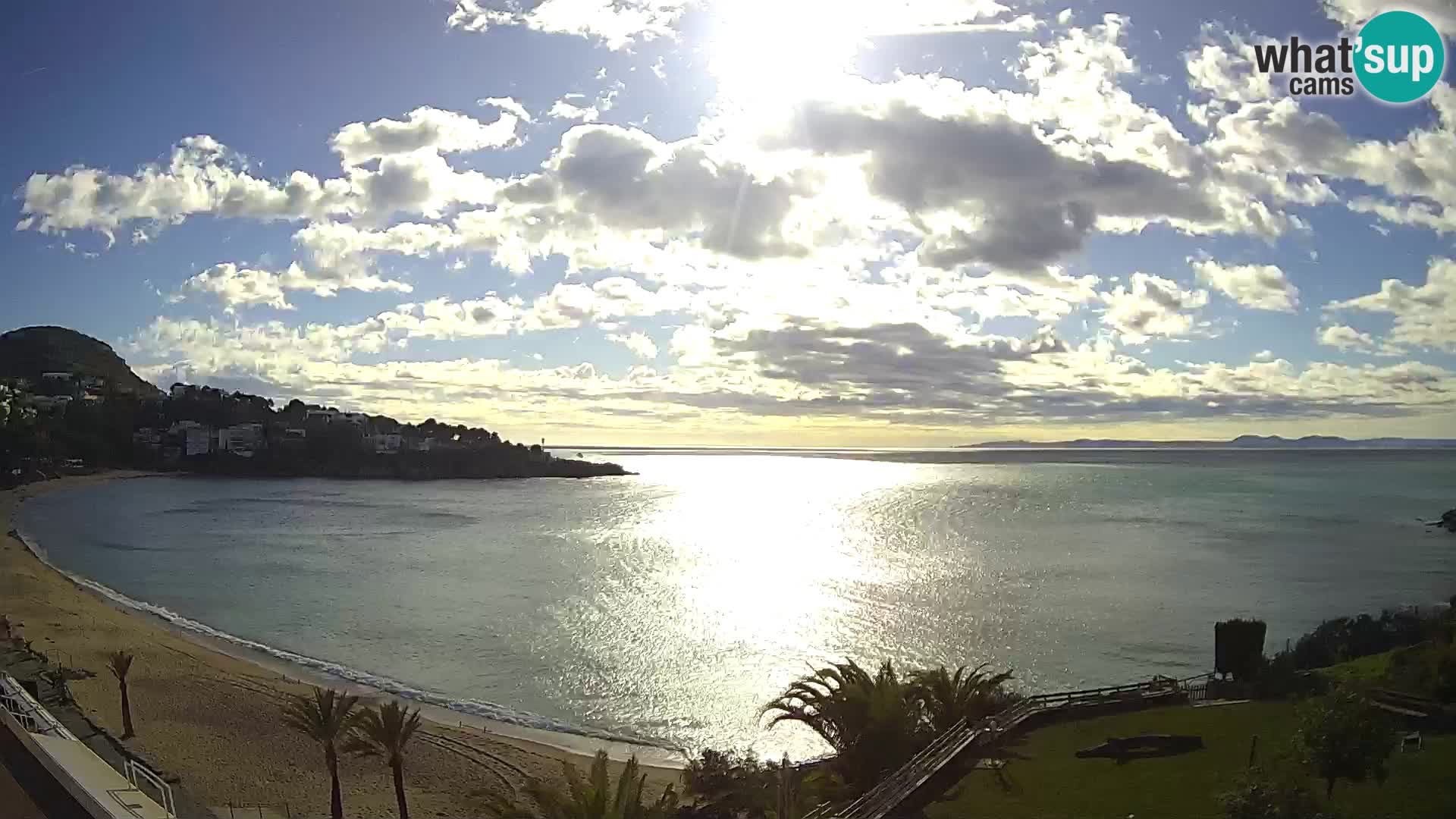 Platja de l’Almadrava Strand Webcam Roses – Costa Brava – Spanien