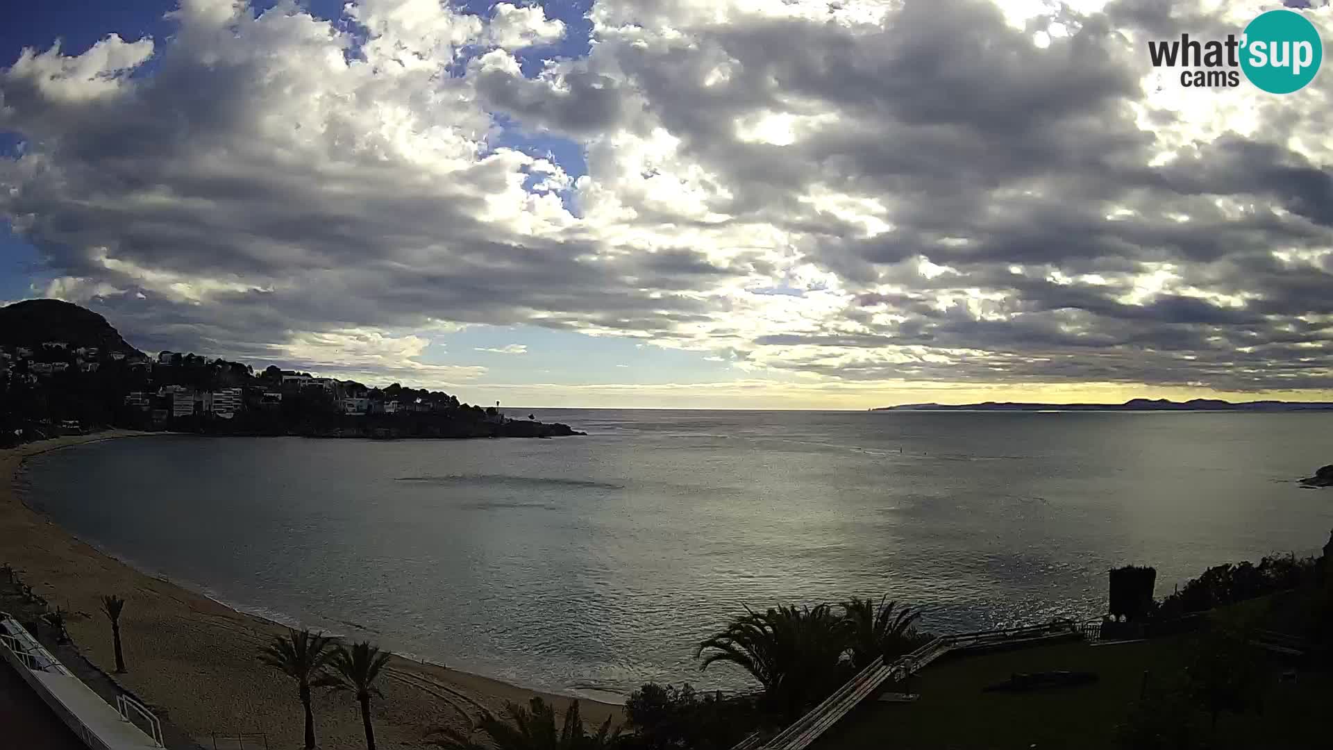 Platja de l’Almadrava Spiaggia Live Webcam Roses – Costa Brava – Spagna