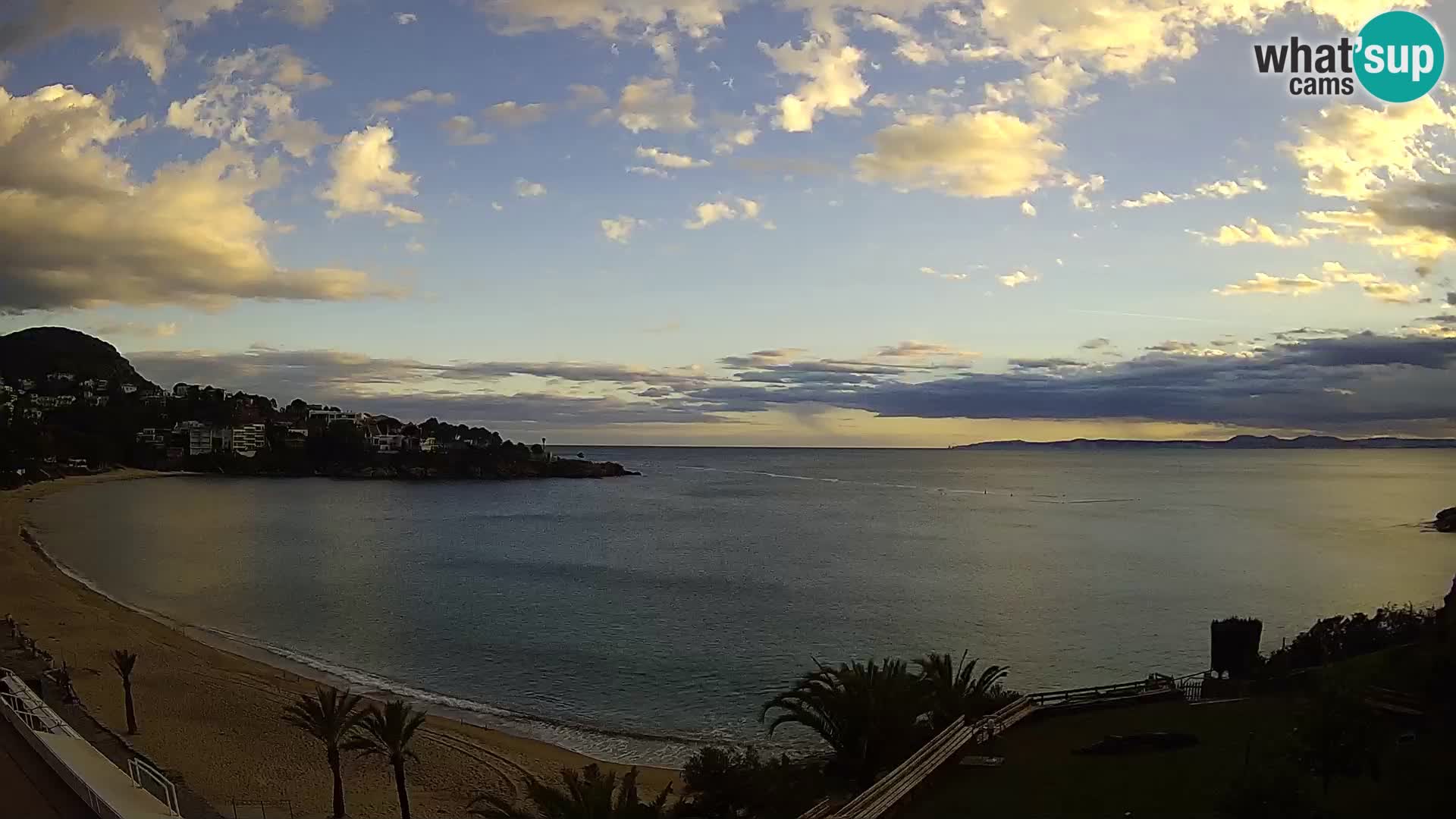 Plaža de l’Almadrava Spletna kamera Roses – Costa Brava – Španija