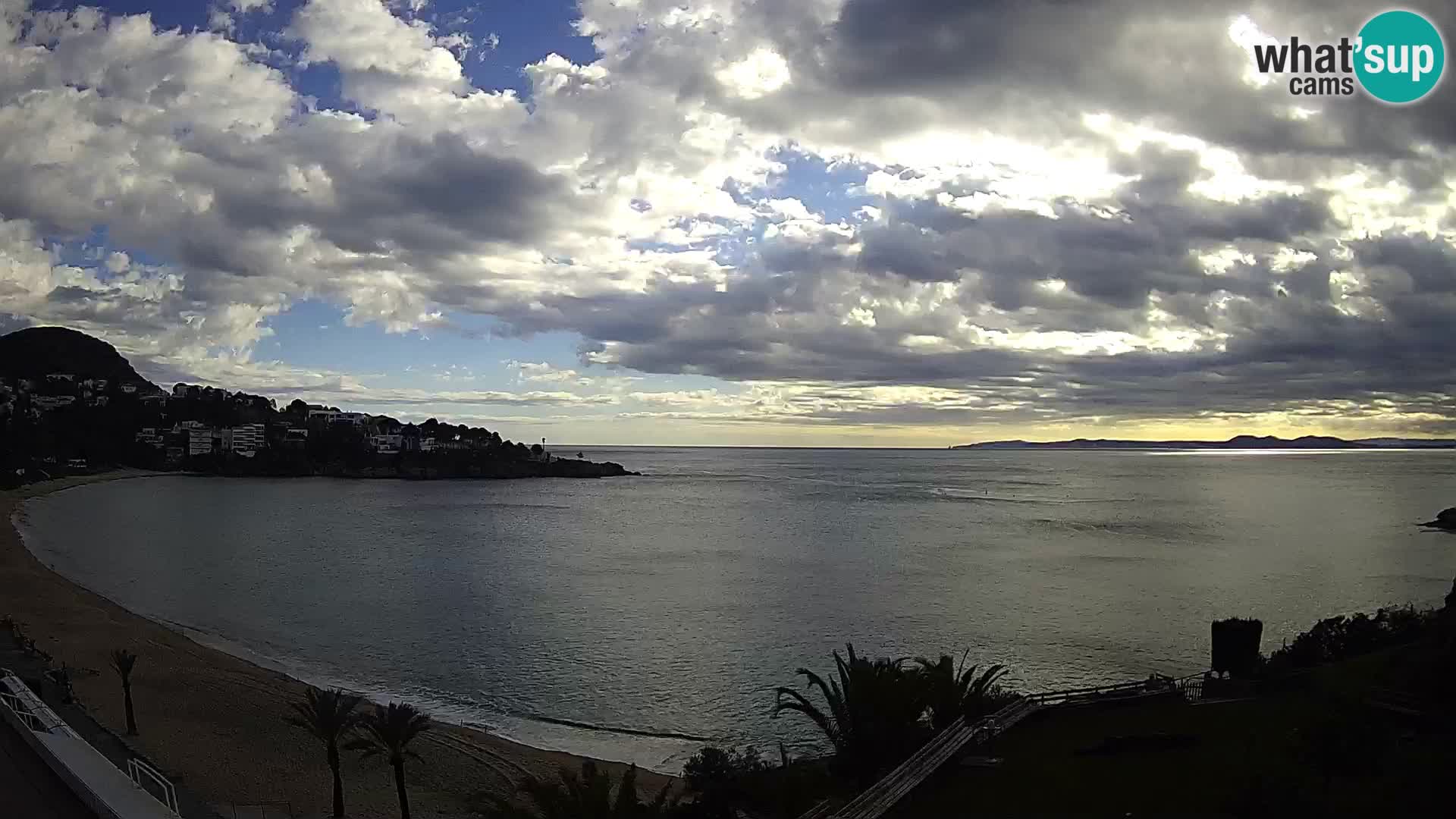 Platja de l’Almadrava Spiaggia Live Webcam Roses – Costa Brava – Spagna