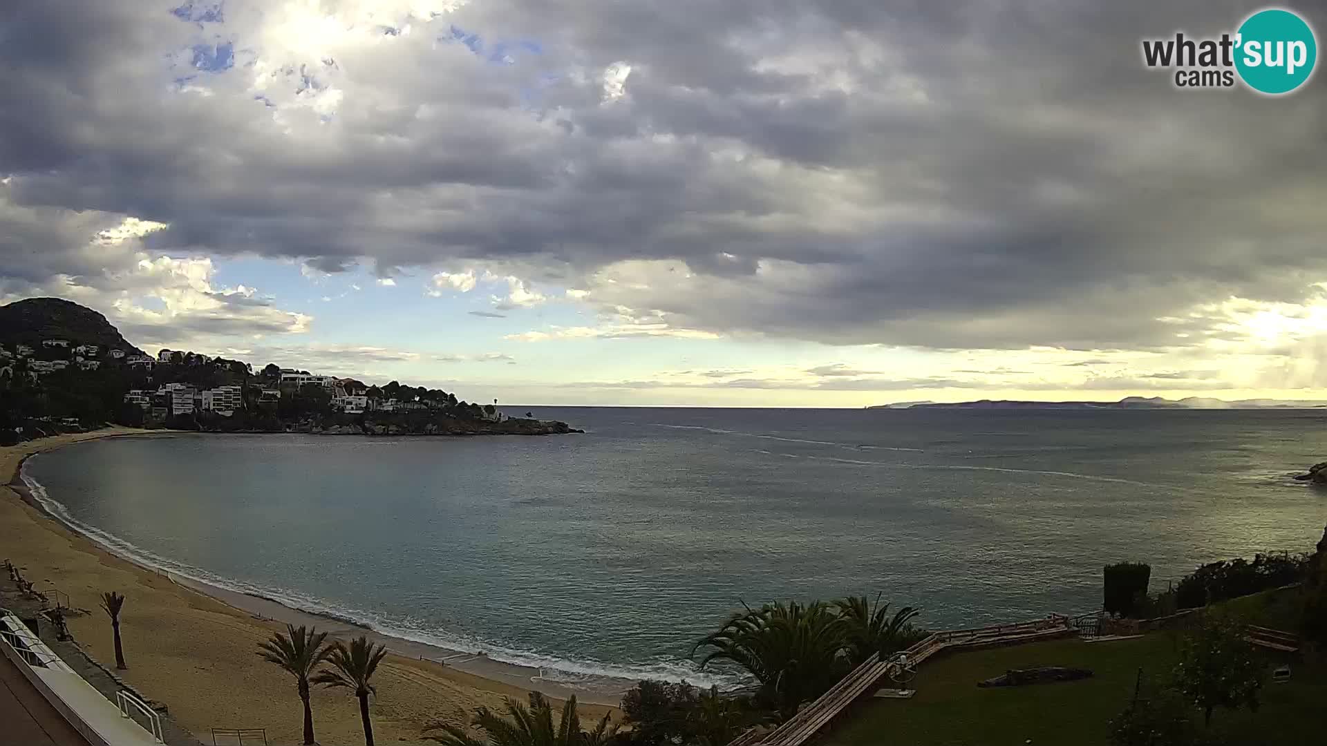 Platja de l’Almadrava Strand Webcam Roses – Costa Brava – Spanien