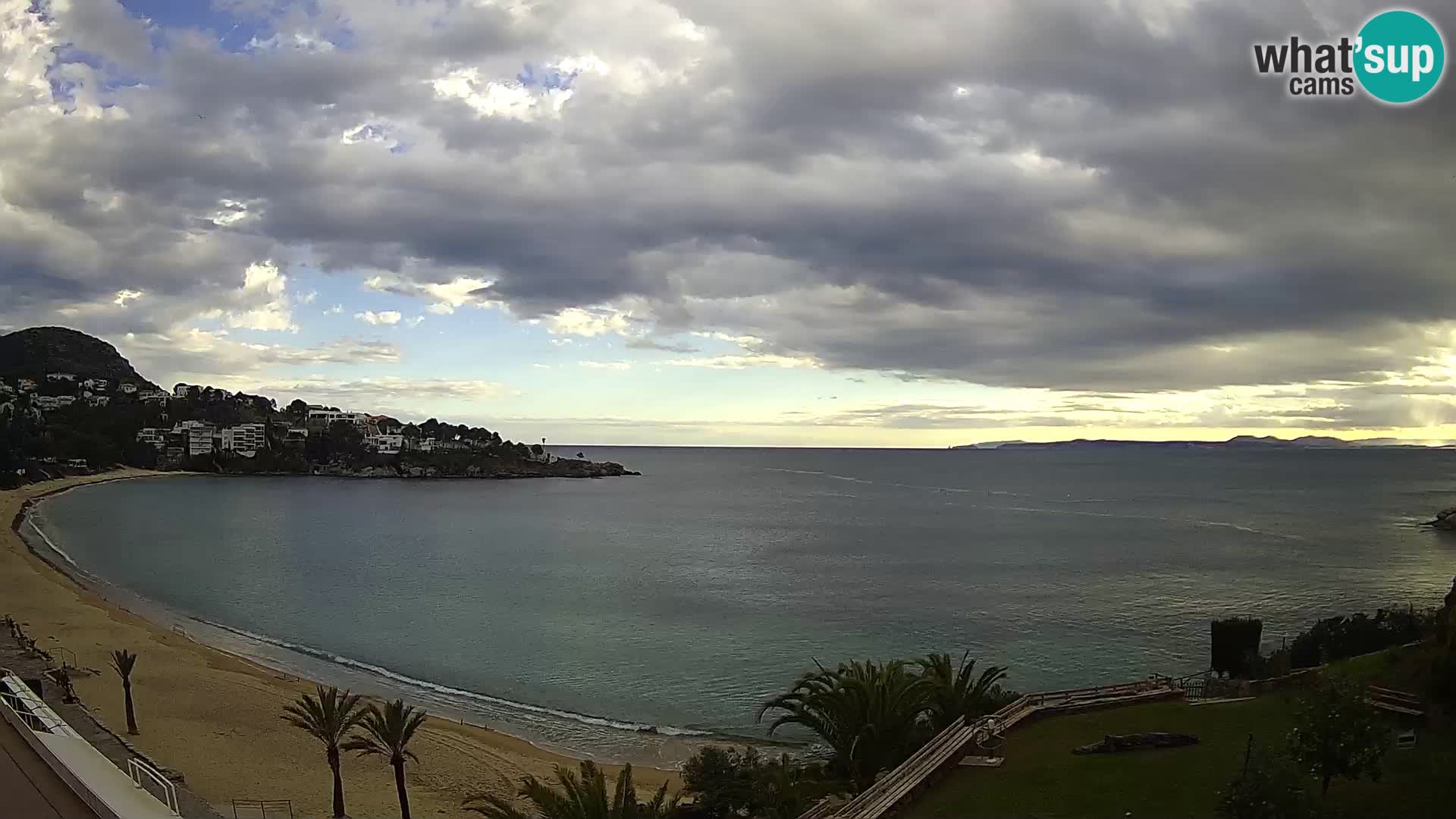 Platja de l’Almadrava Spiaggia Live Webcam Roses – Costa Brava – Spagna