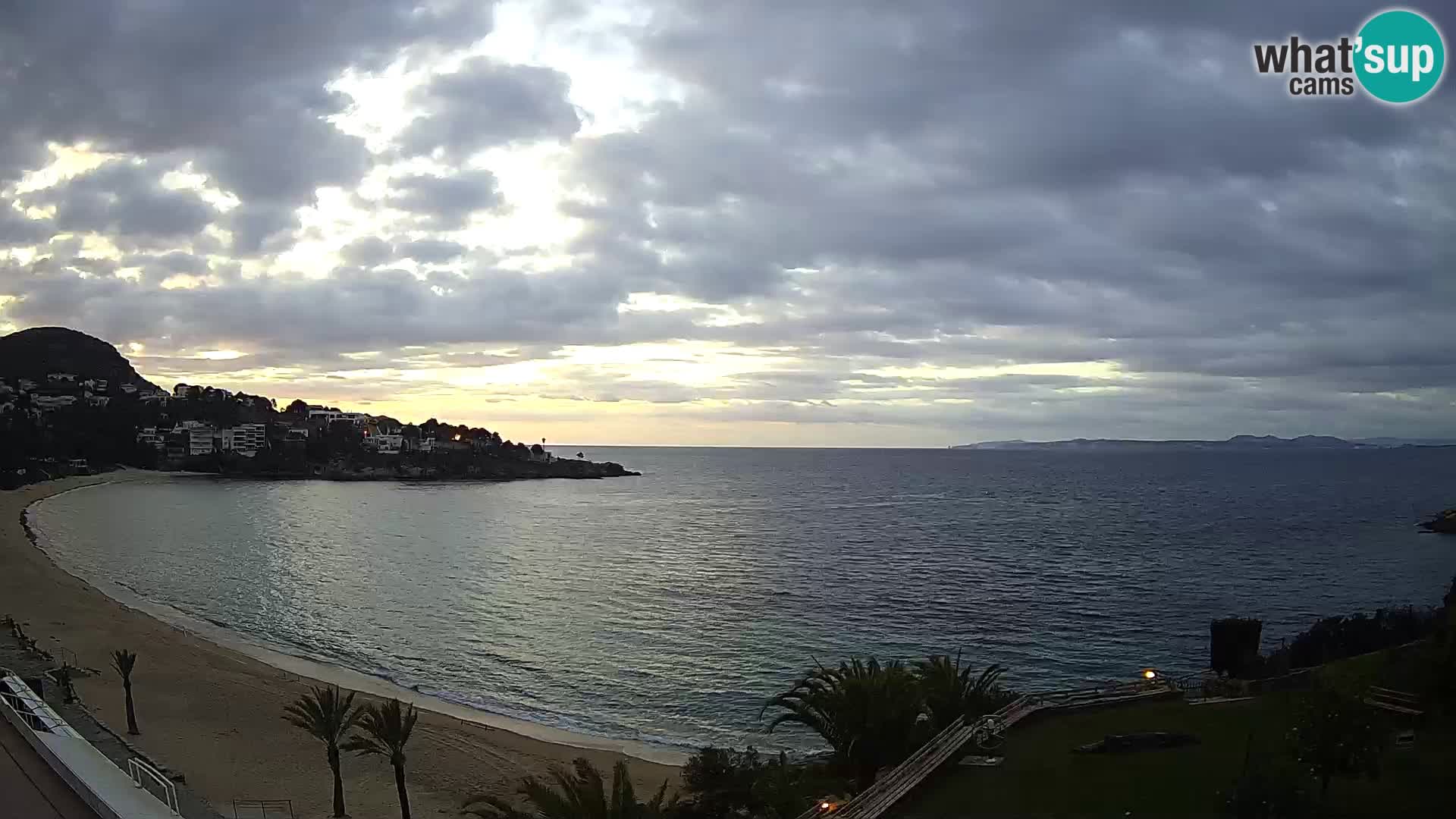 Platja de l’Almadrava Spiaggia Live Webcam Roses – Costa Brava – Spagna