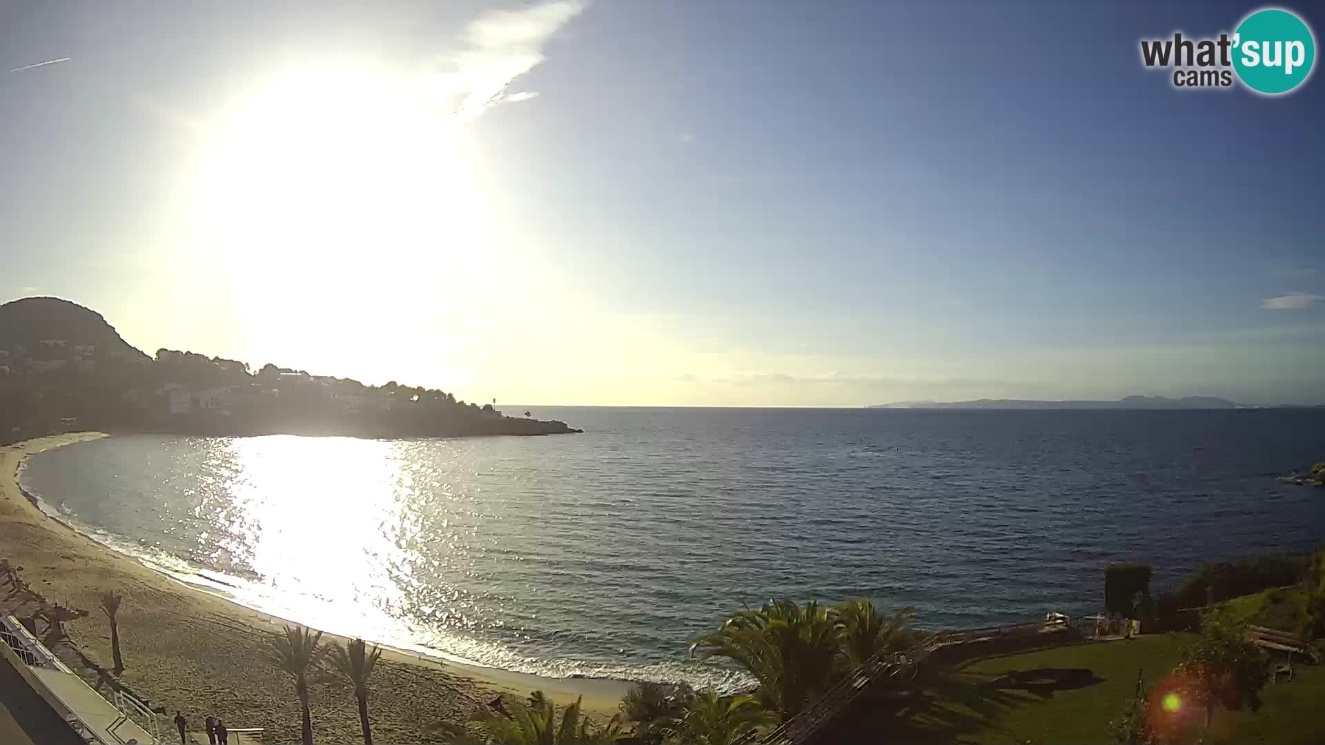 Platja de l’Almadrava Spiaggia Live Webcam Roses – Costa Brava – Spagna