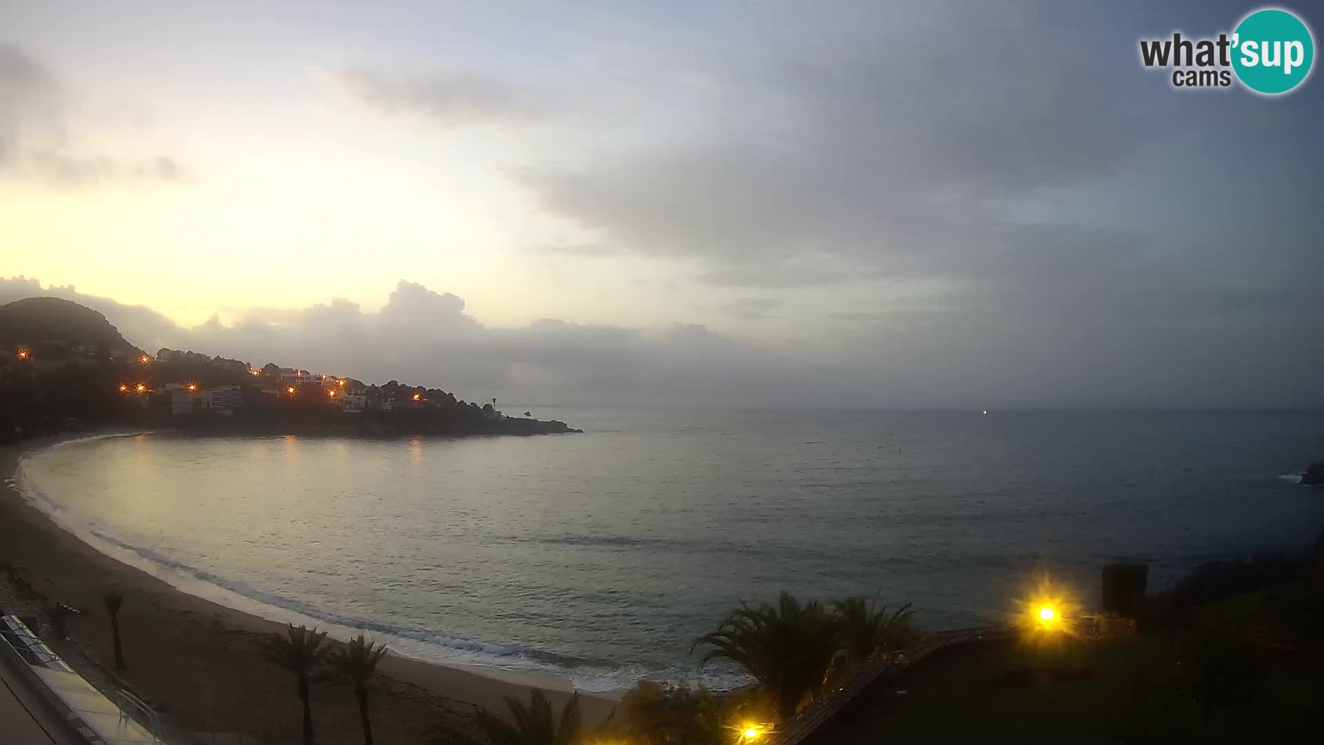 Playa de l’Almadrava camera en vivo Roses – Costa Brava – Espana