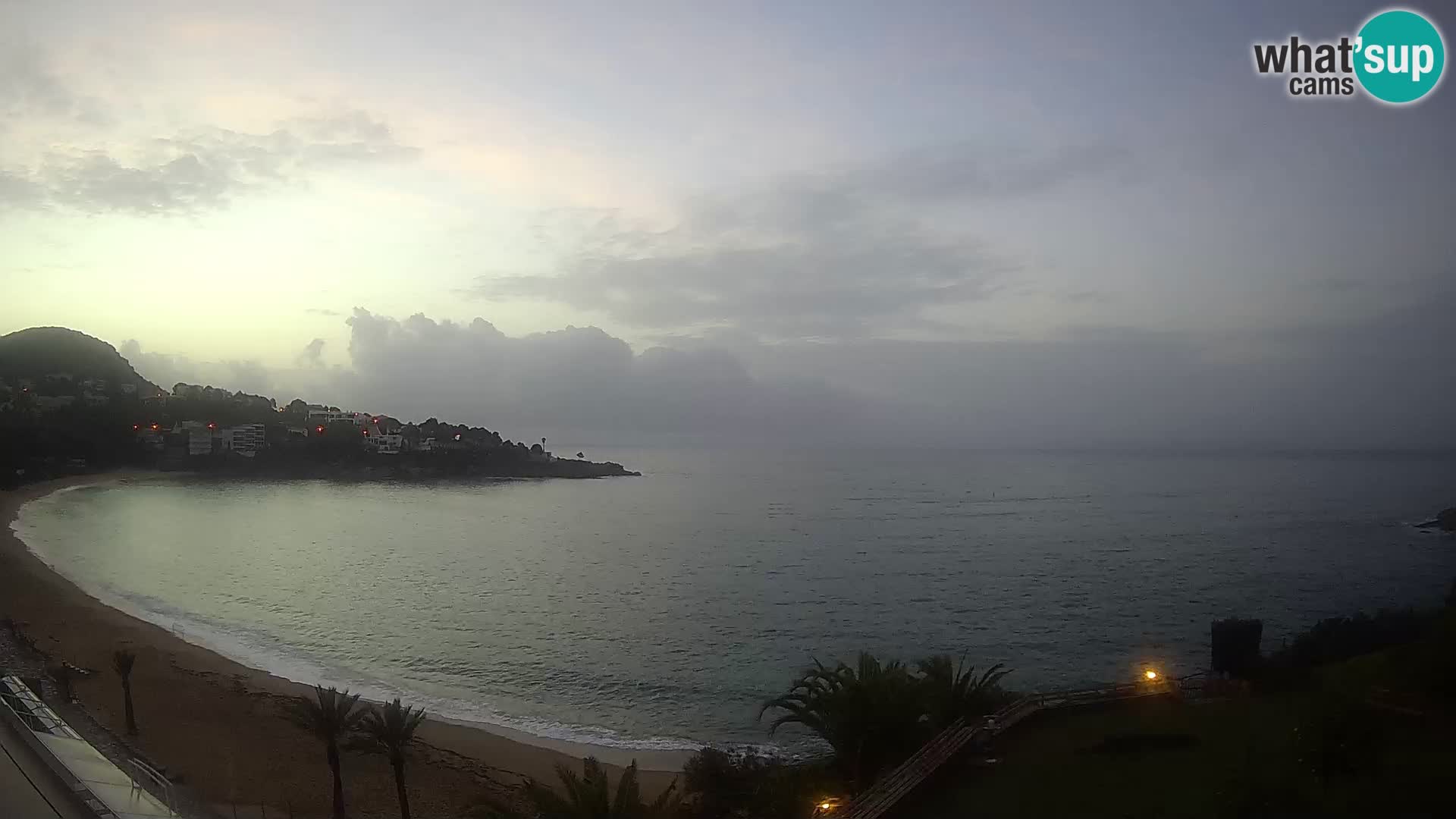 Playa de l’Almadrava camera en vivo Roses – Costa Brava – Espana