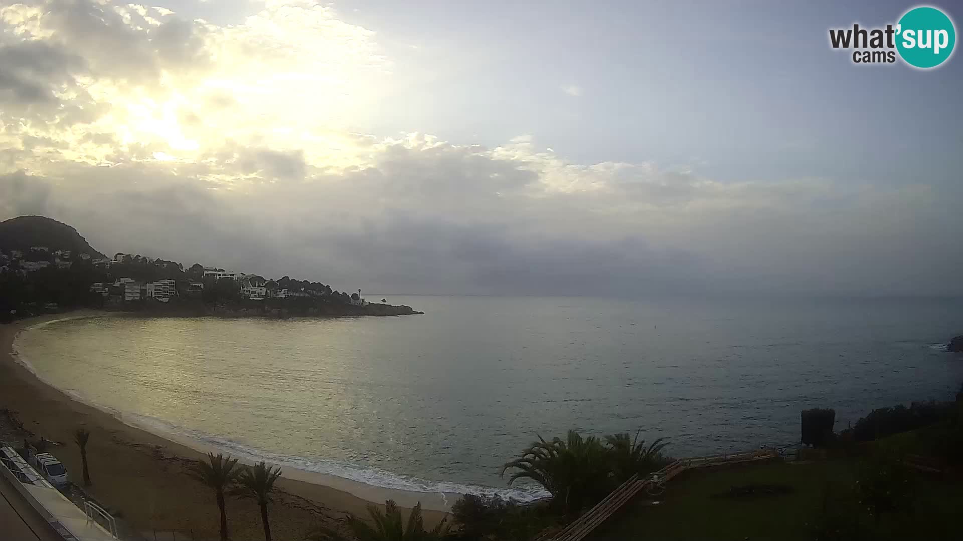 Playa de l’Almadrava camera en vivo Roses – Costa Brava – Espana