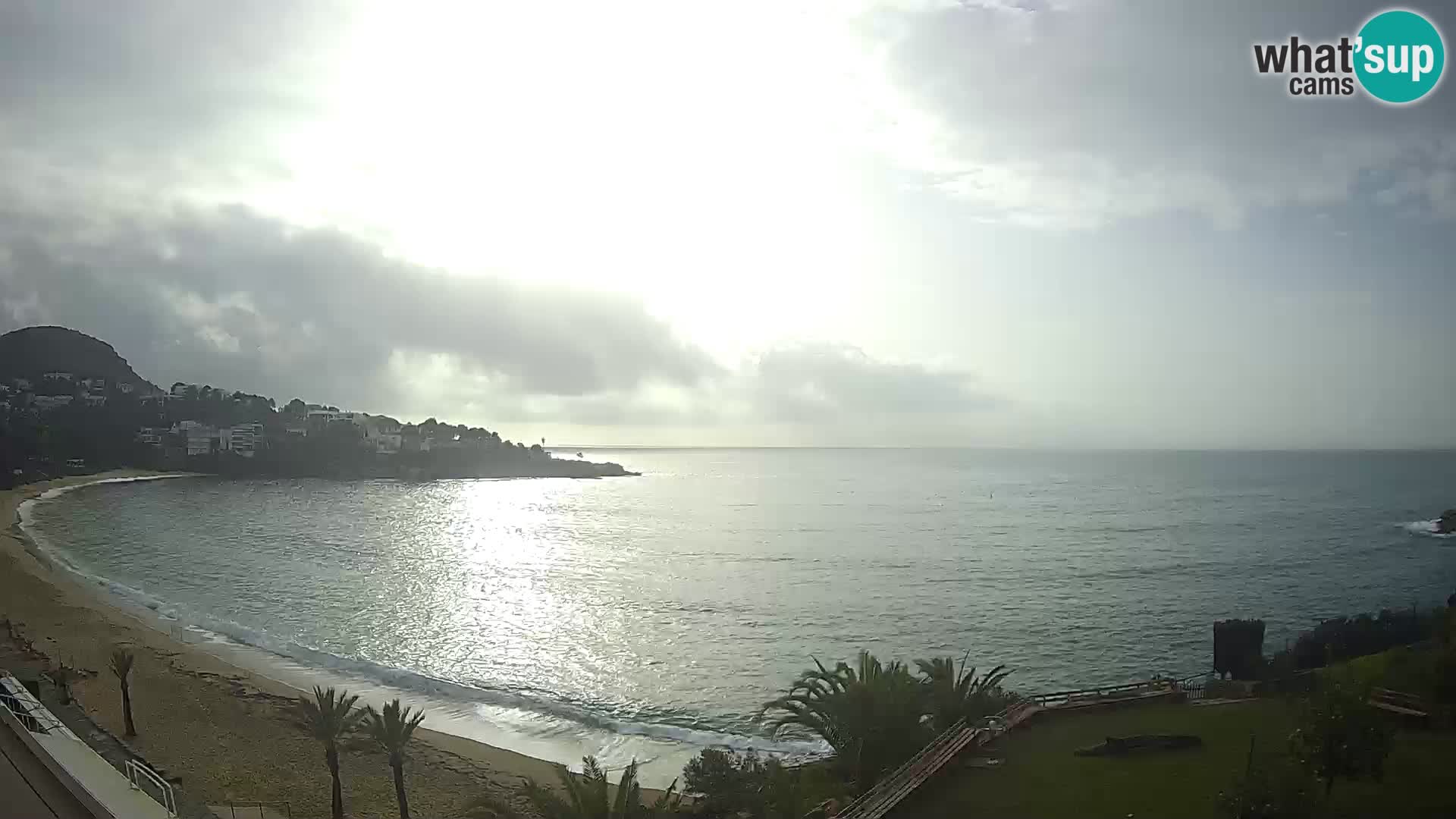 Playa de l’Almadrava camera en vivo Roses – Costa Brava – Espana