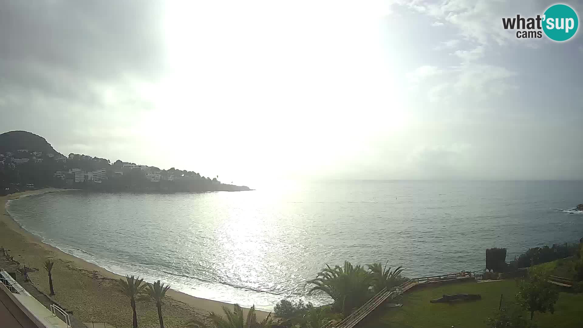 Platja de l’Almadrava Strand Webcam Roses – Costa Brava – Spanien