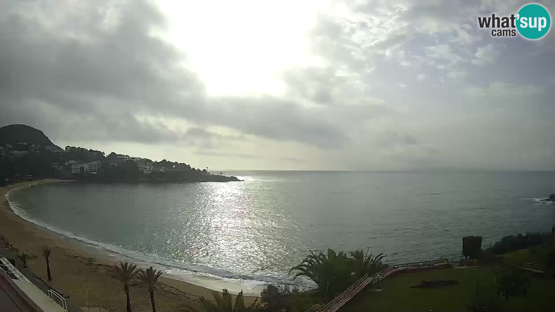 Playa de l’Almadrava camera en vivo Roses – Costa Brava – Espana