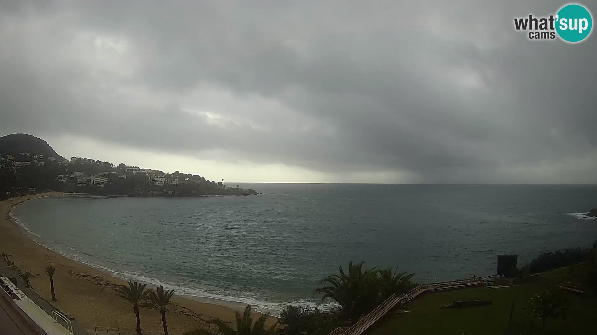 Plaža de l’Almadrava Spletna kamera Roses – Costa Brava – Španija