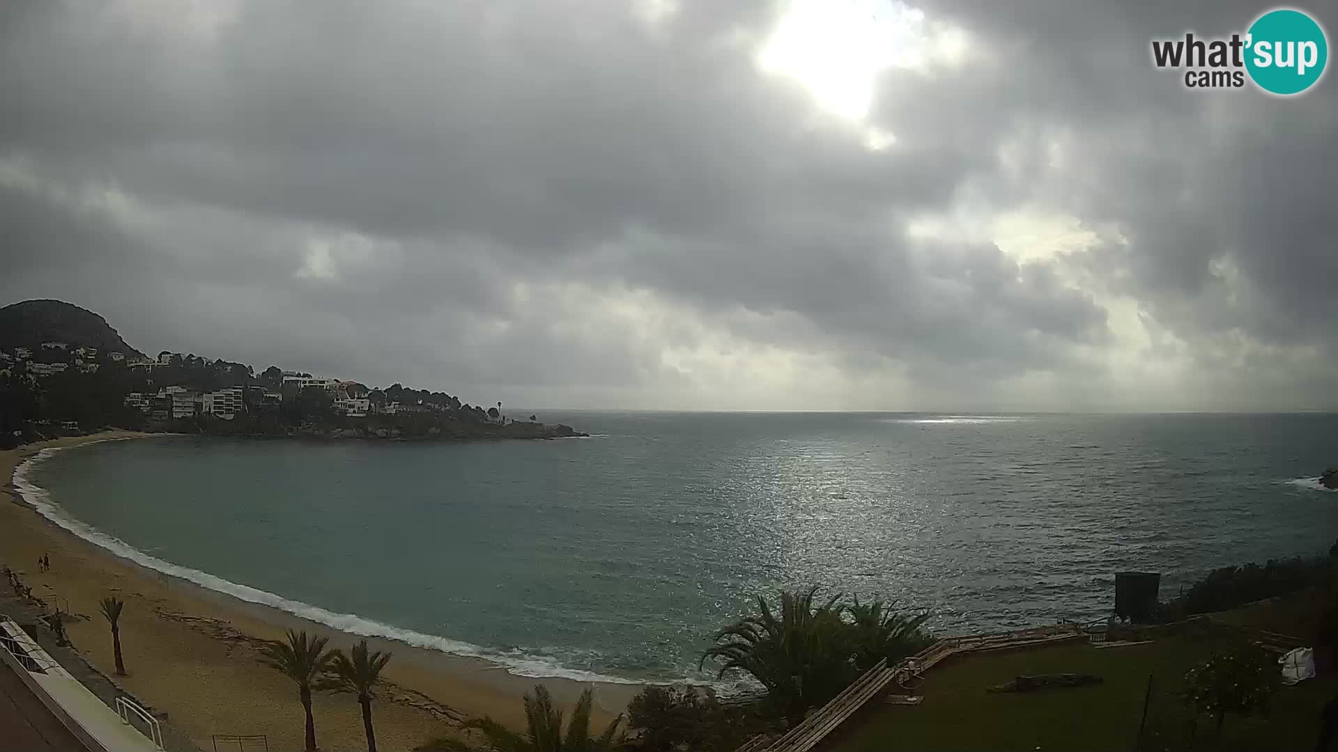 Playa de l’Almadrava camera en vivo Roses – Costa Brava – Espana