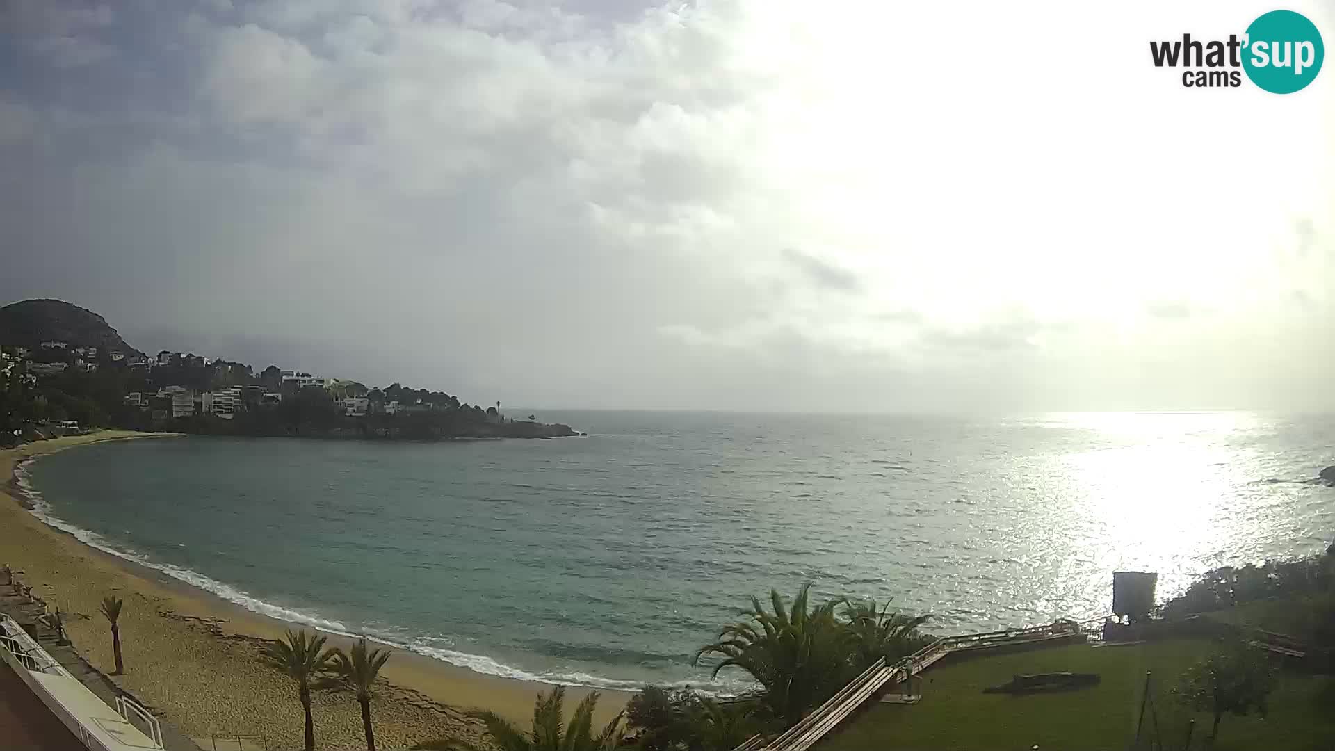 Platja de l’Almadrava Strand Webcam Roses – Costa Brava – Spanien