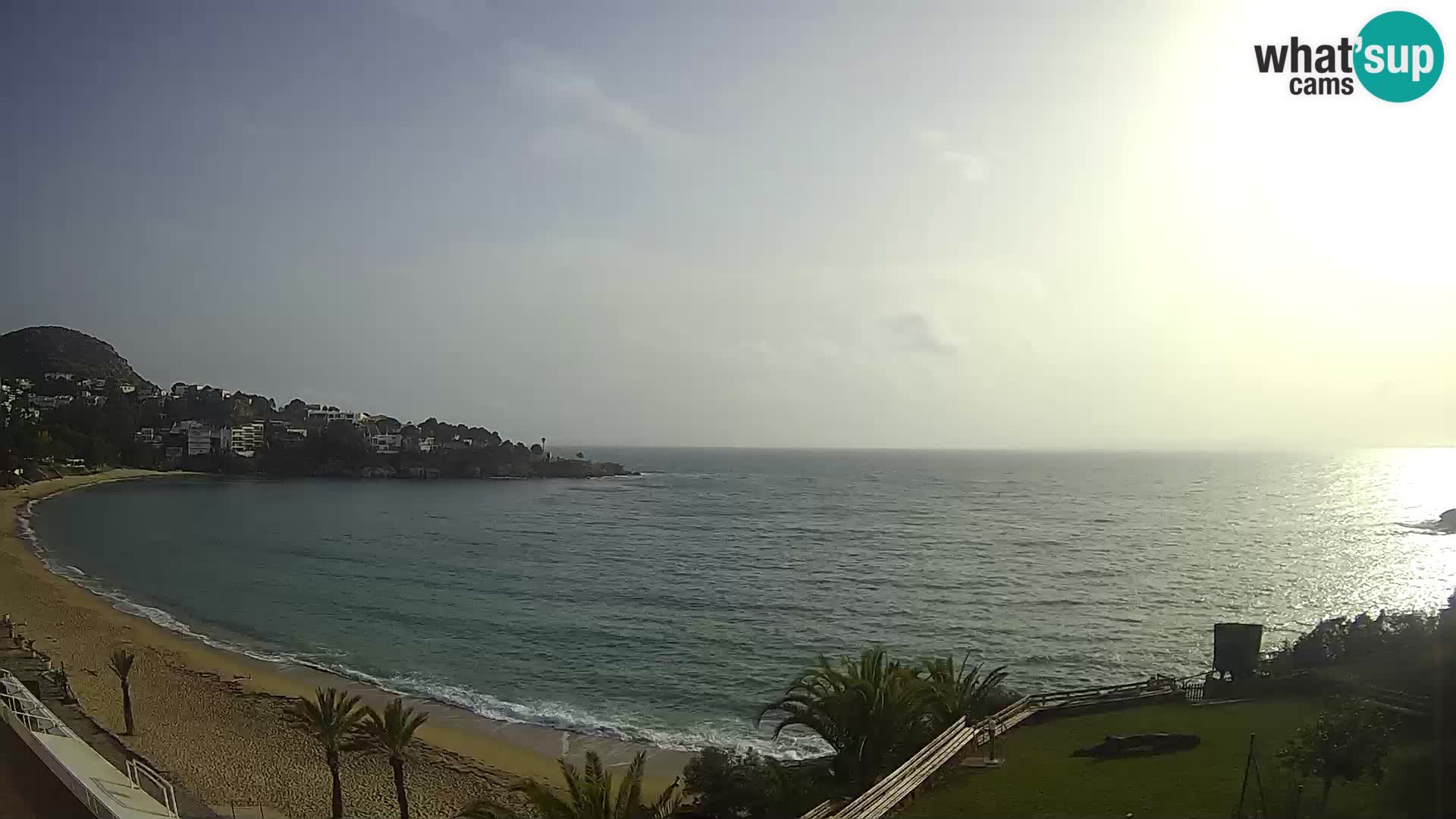 Platja de l’Almadrava Spiaggia Live Webcam Roses – Costa Brava – Spagna