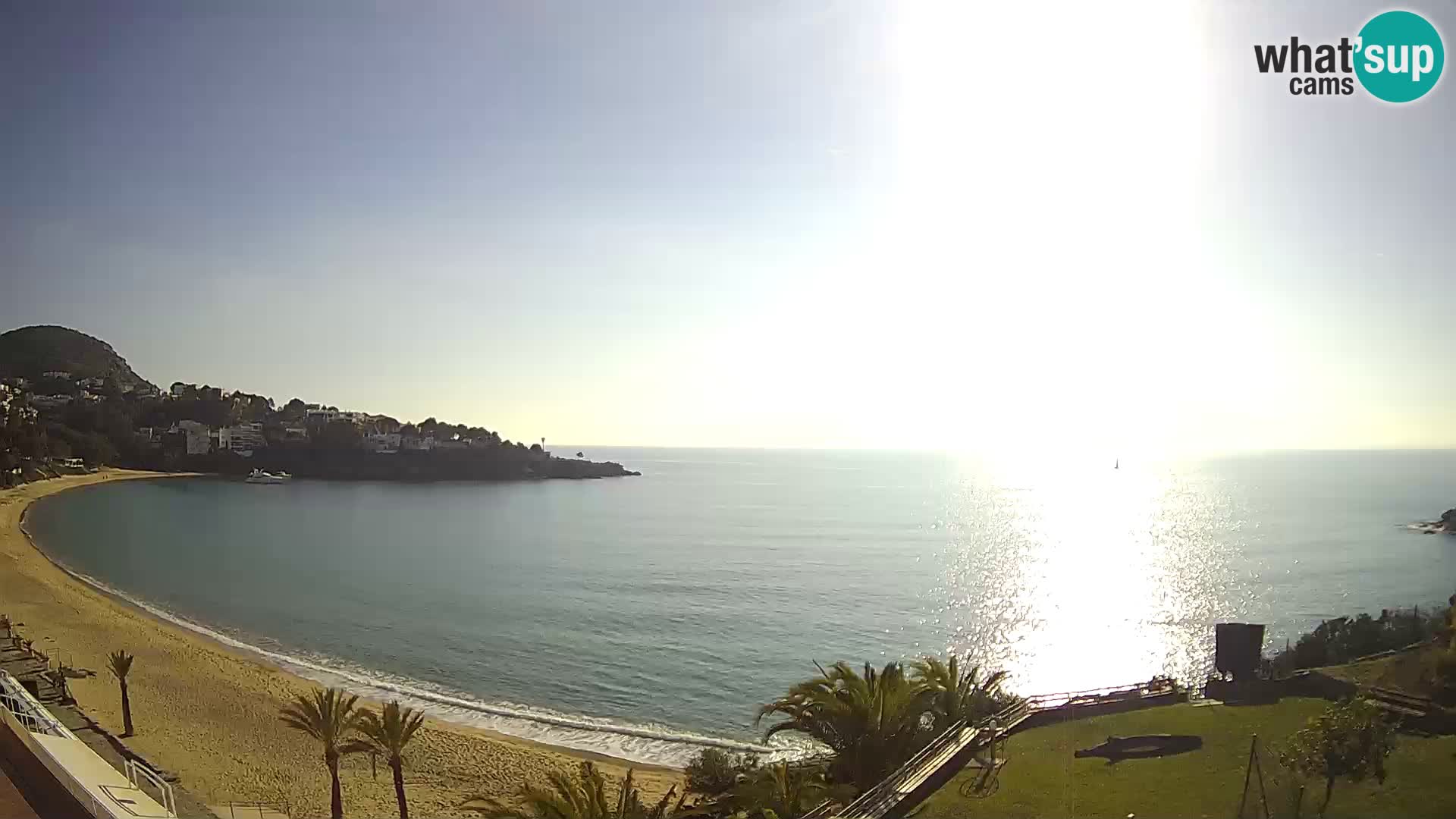 Platja de l’Almadrava Spiaggia Live Webcam Roses – Costa Brava – Spagna