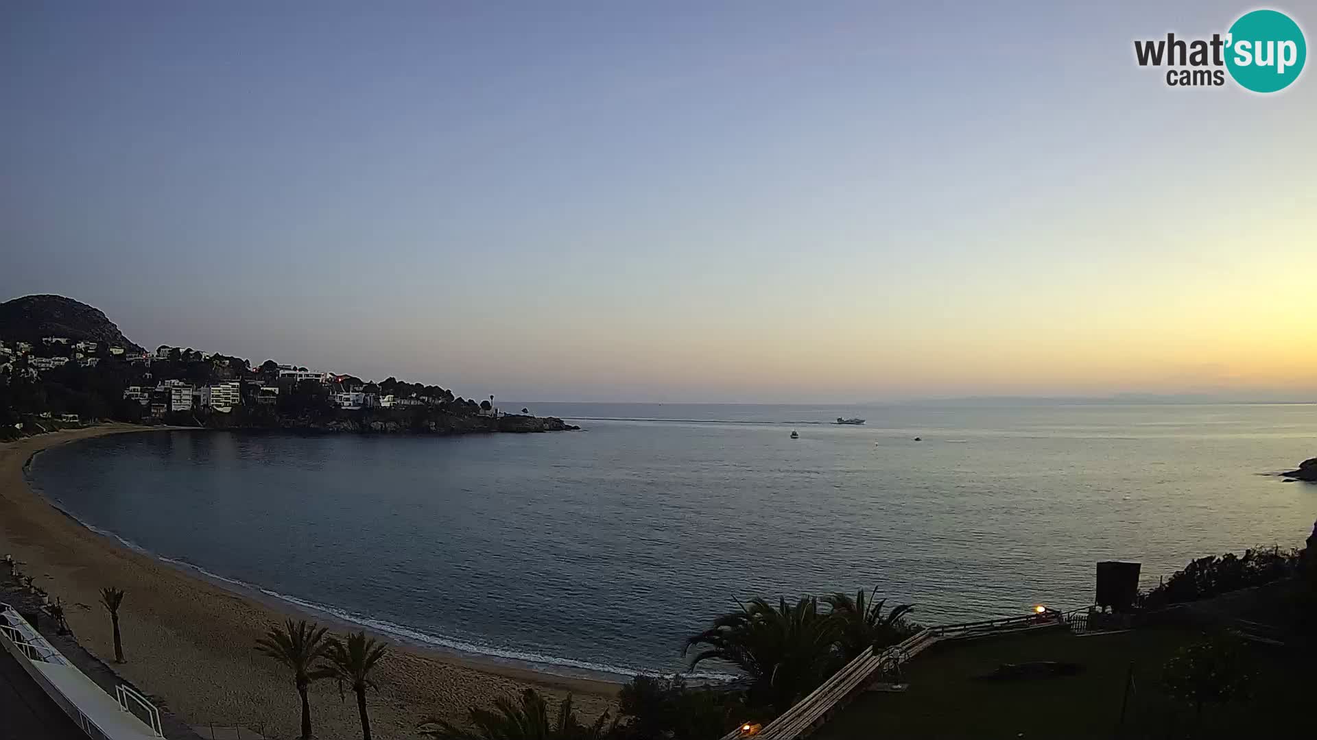 Platja de l’Almadrava Spiaggia Live Webcam Roses – Costa Brava – Spagna