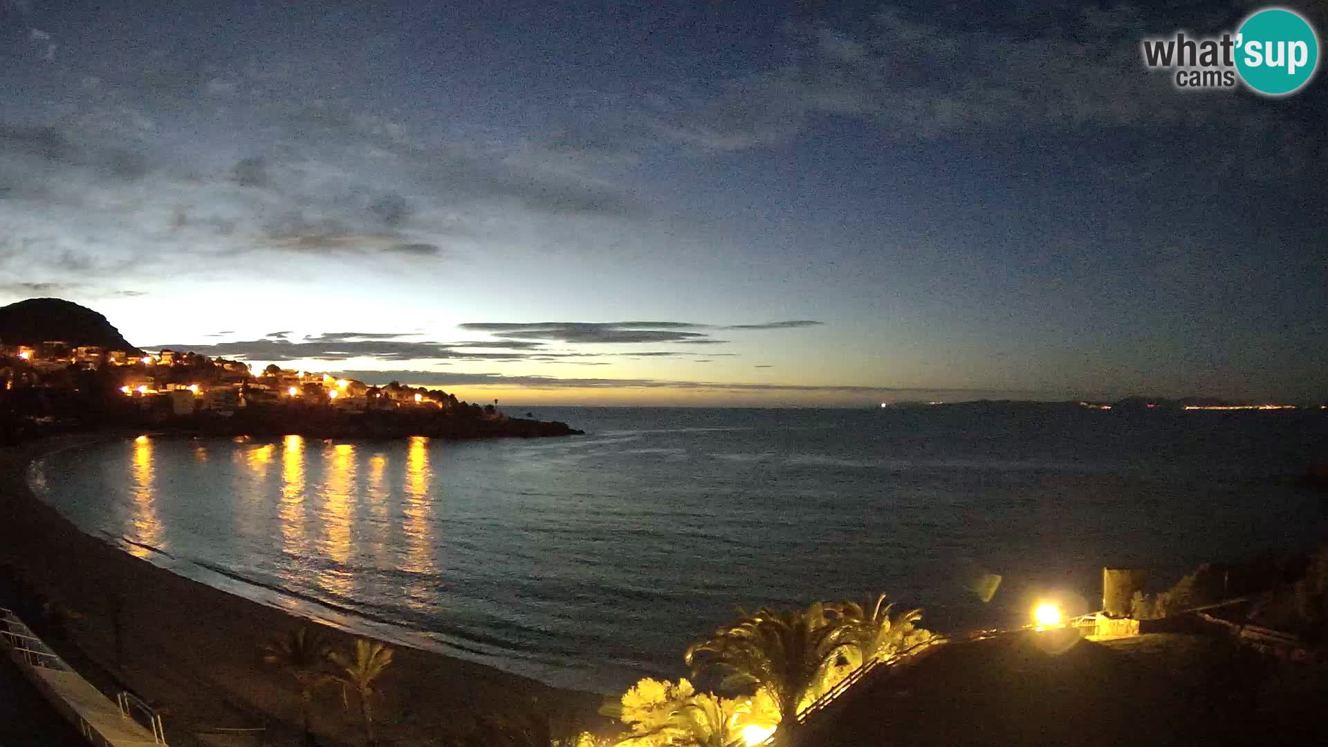 Playa de l’Almadrava camera en vivo Roses – Costa Brava – Espana