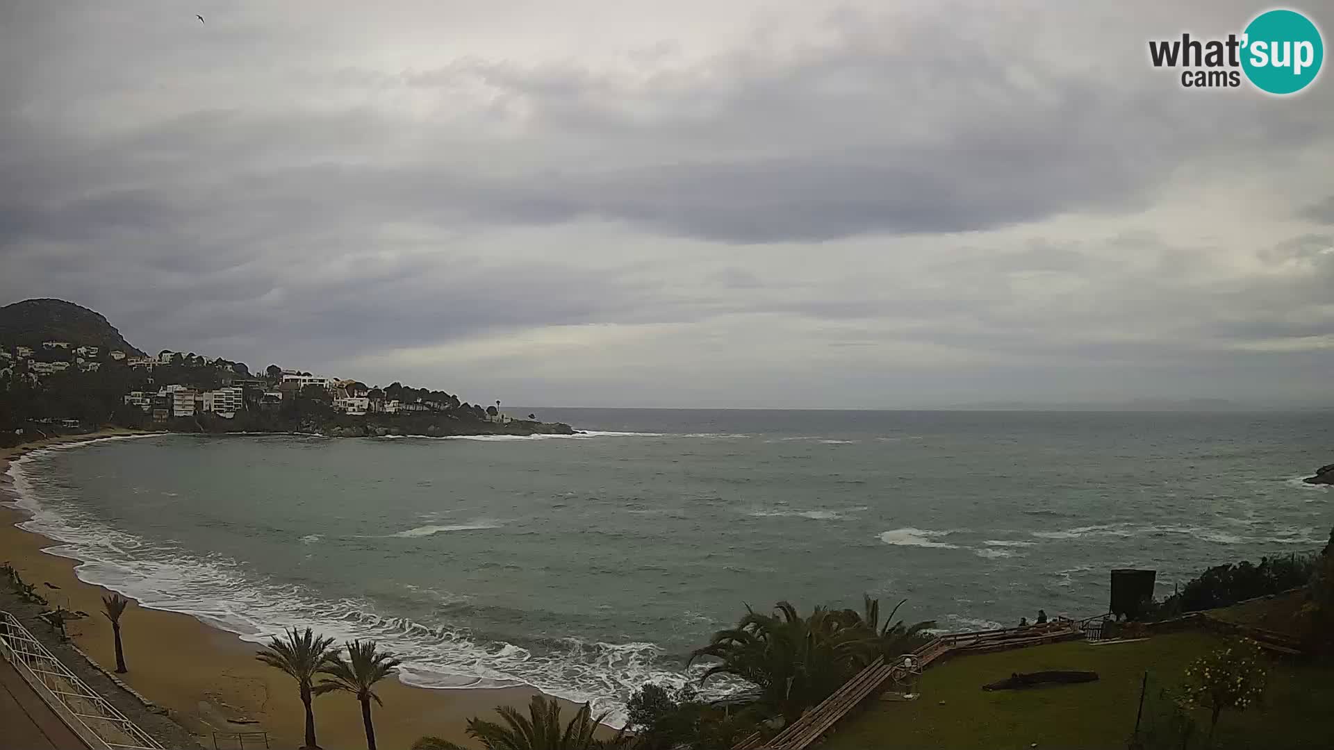 Plage de l’Almadrava Livecam Roses – Costa Brava – Espagne